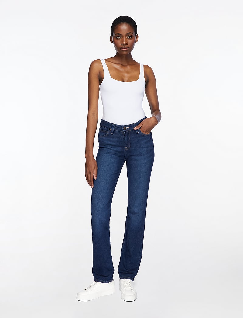 Lee Jeans - MARION STRAIGHT - schlaghosen - rain falls - 3