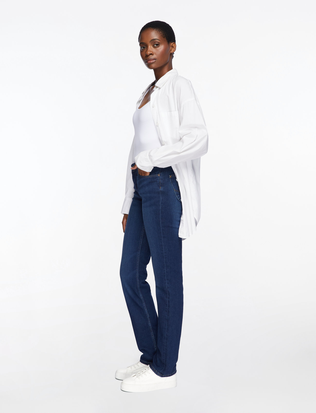 Lee Jeans - MARION STRAIGHT - schlaghosen - rain falls - 4