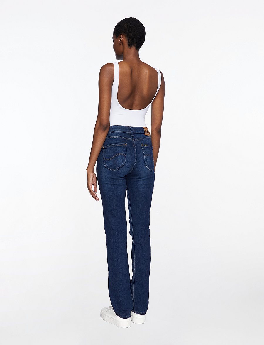 Lee Jeans - MARION STRAIGHT - schlaghosen - rain falls - 5