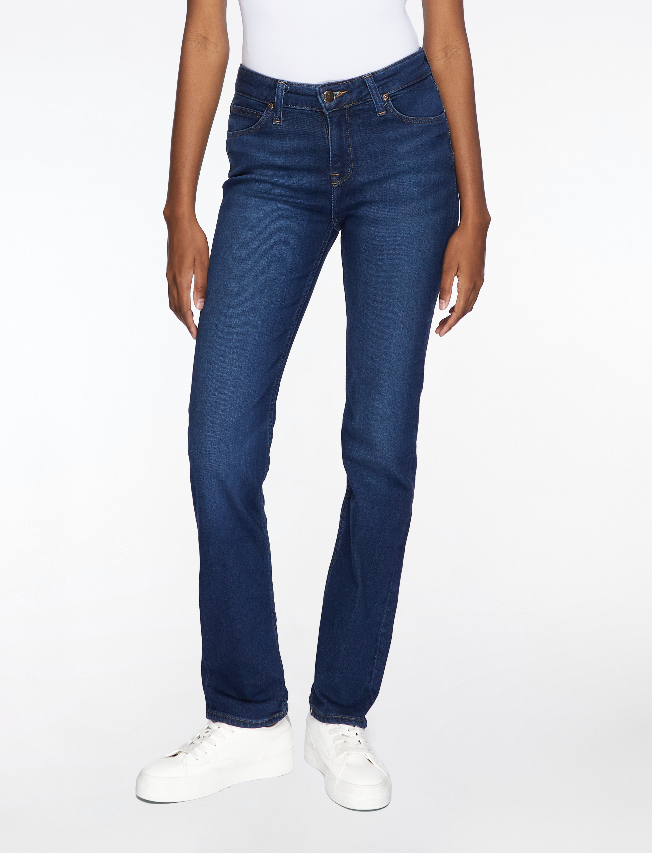 Lee Jeans MARION STRAIGHT - Transitional Layering - RAIN FALLS / blue