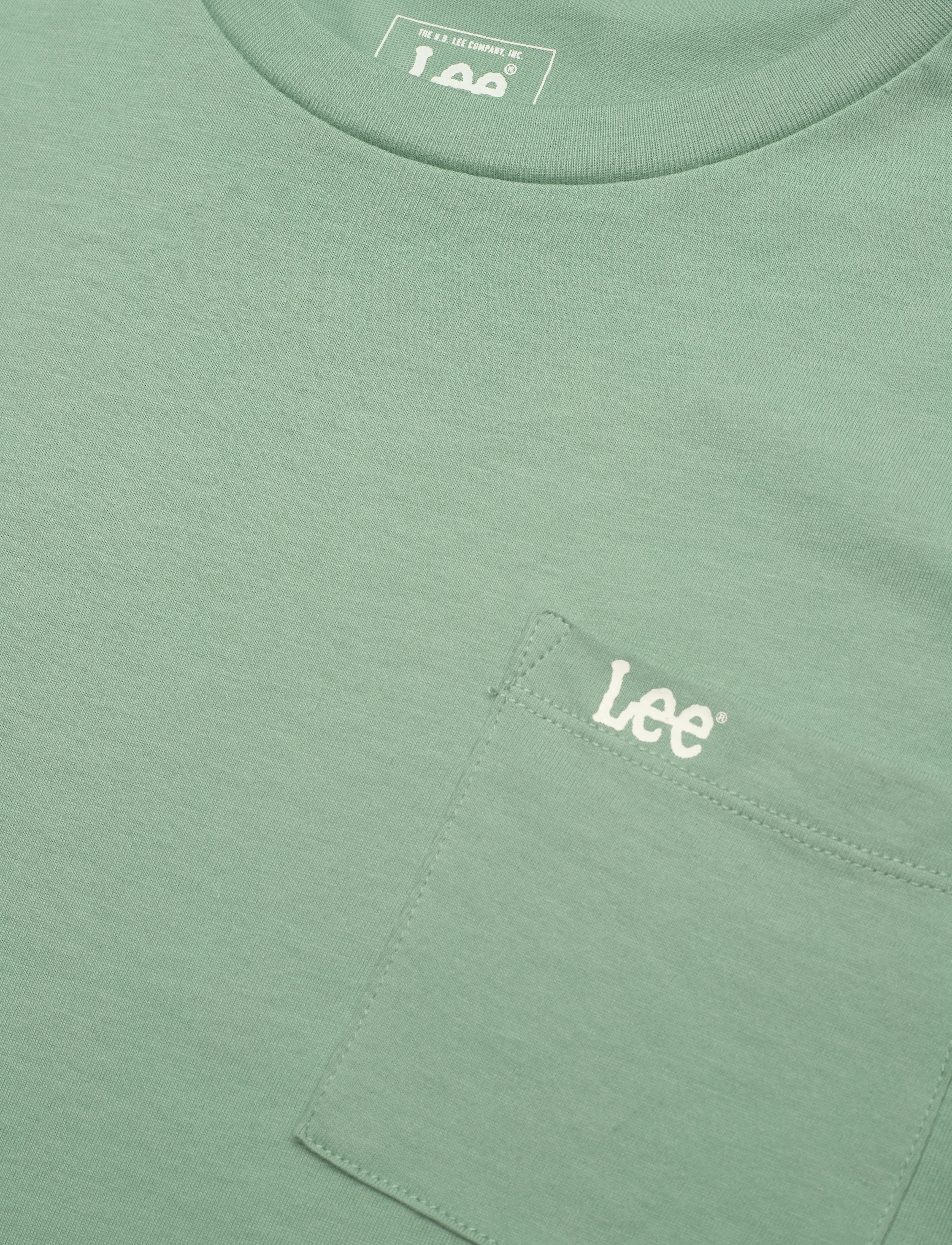 Lee Jeans - SS POCKET TEE - intuition grey - 2