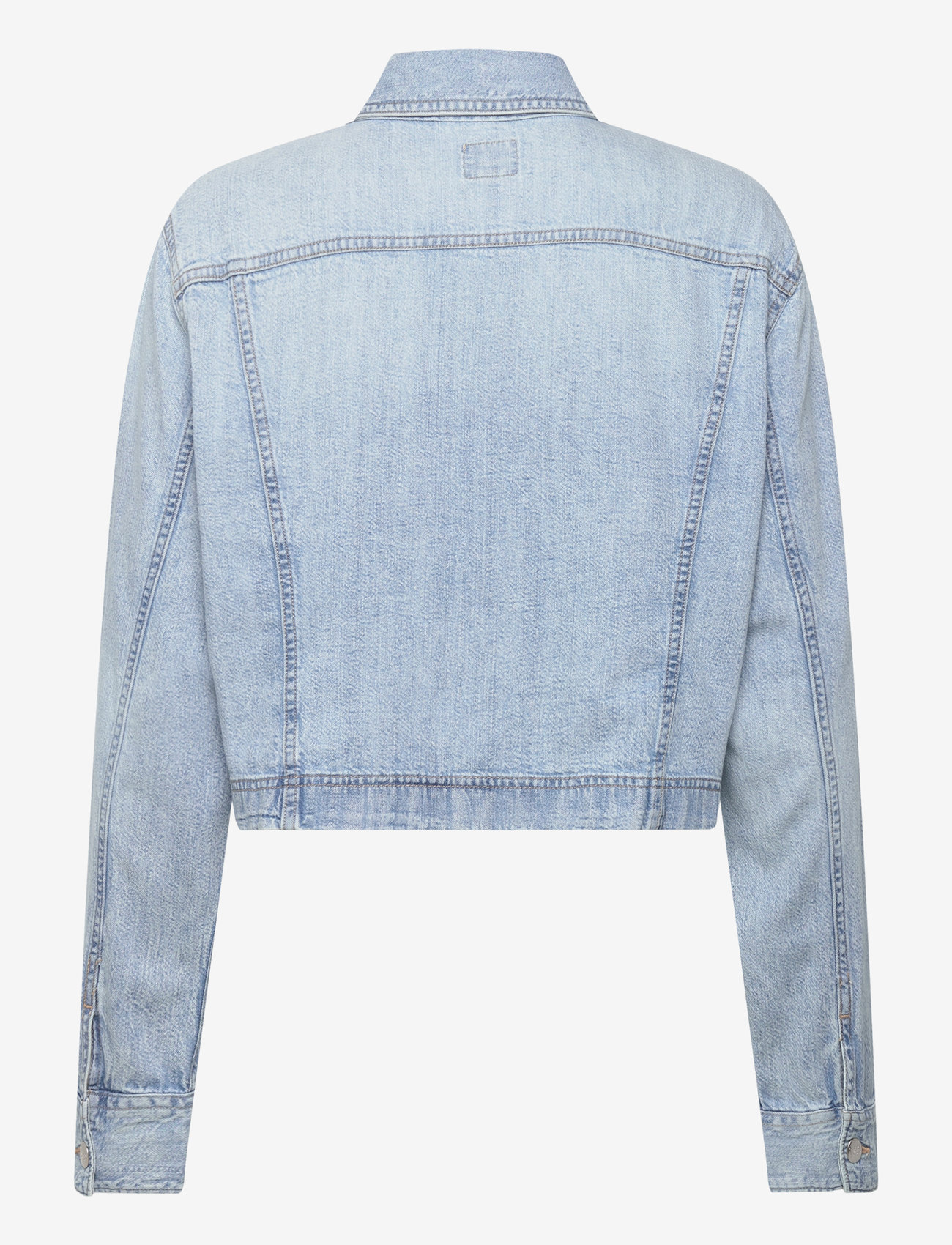 Lee Jeans - CROPPED RIDER SHIRT - jeansskjortor - modern blue - 2