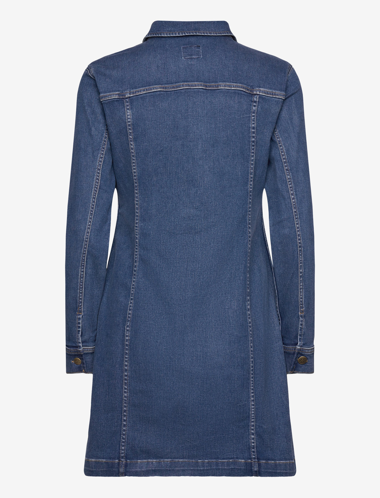 Lee Jeans - FOREVERFIT RIDER DRESS - skjortklänningar - clean riley - 1