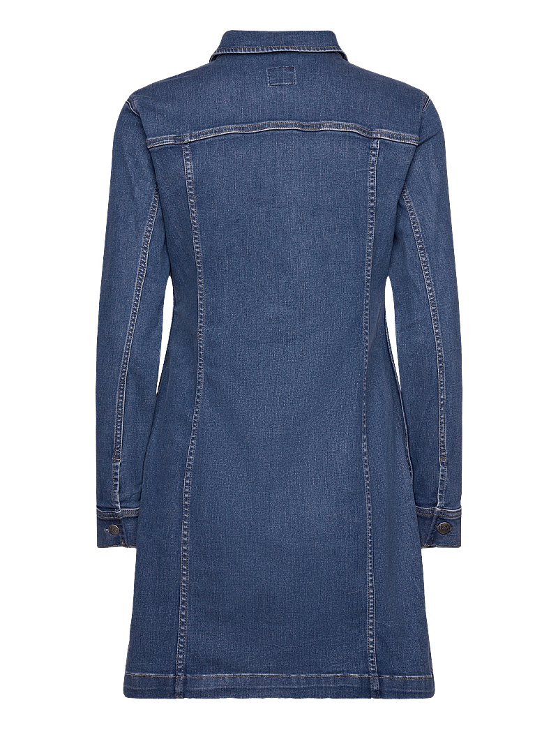 Lee Jeans - FOREVERFIT RIDER DRESS - skjortklänningar - clean riley - 1