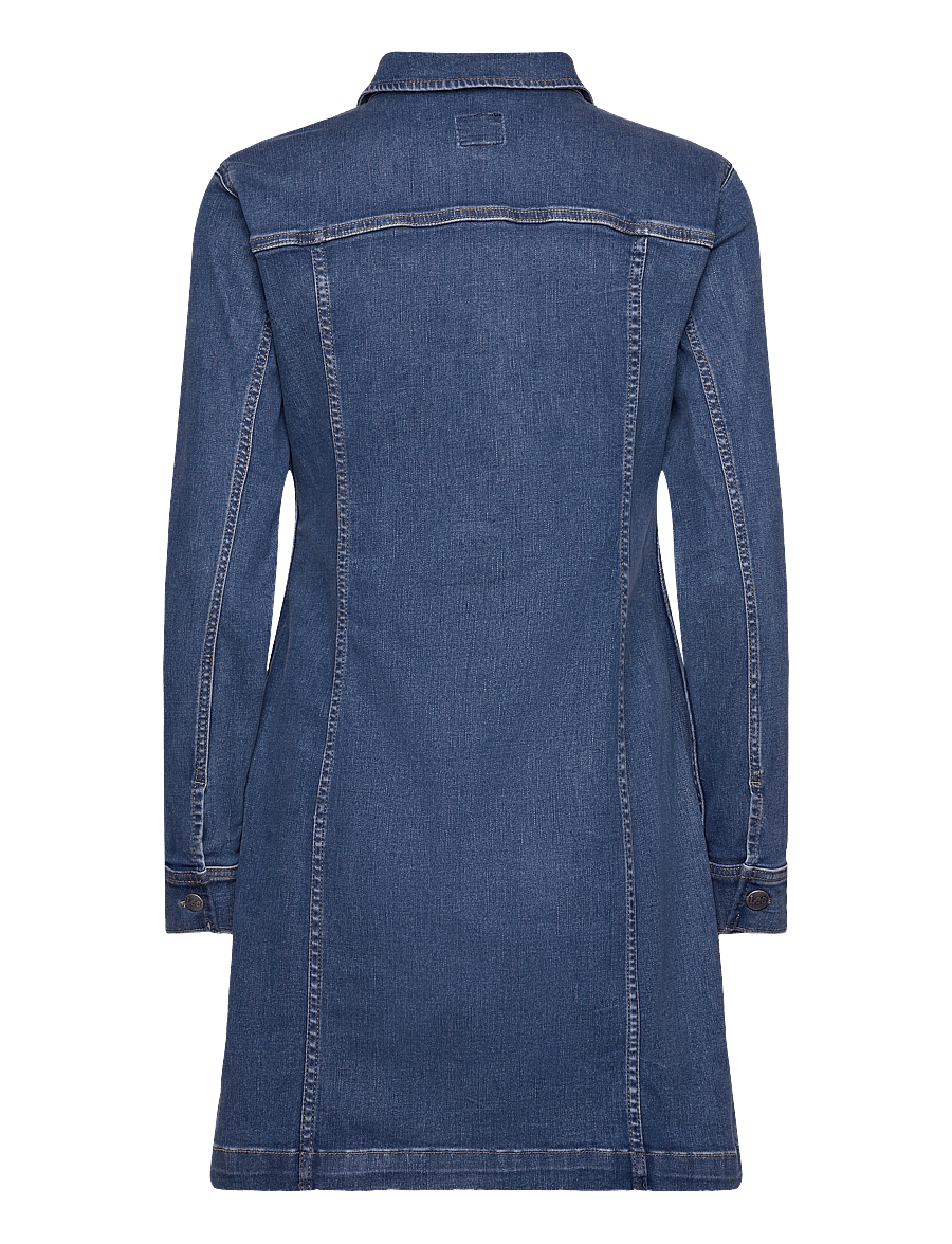 Lee Jeans - FOREVERFIT RIDER DRESS - skjortekjoler - clean riley - 2