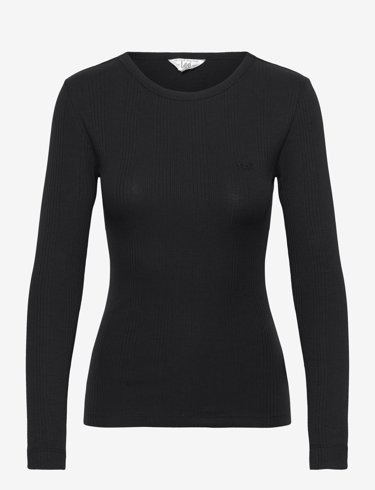 Lee Jeans - LS RIB TEE - unionall black - 0