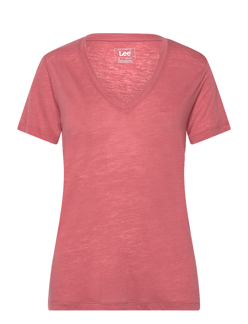 Lee Jeans - V NECK TEE - cinnamon - 0