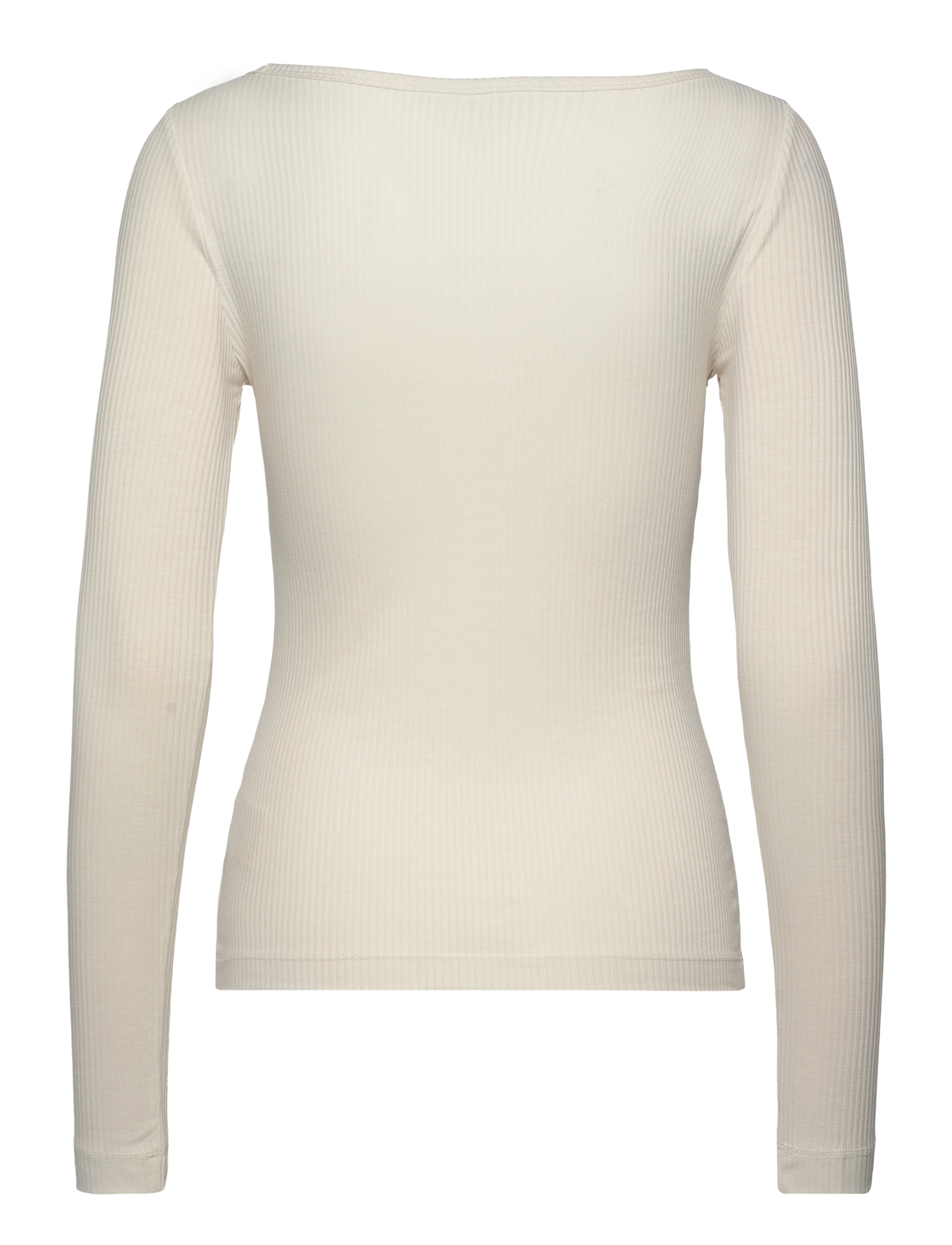 Lee Jeans - LS BOAT NECK TEE - långärmade toppar - ecru - 2