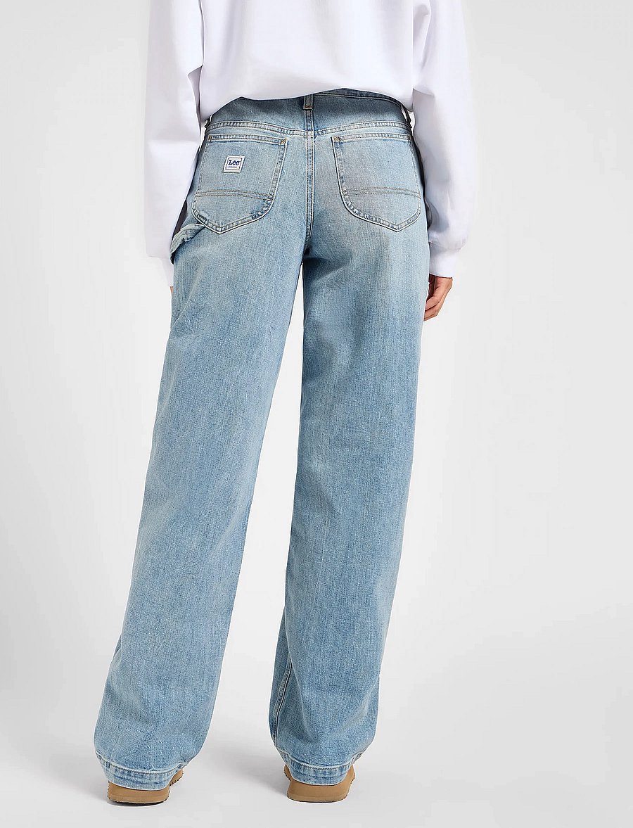 Lee Jeans - LOOSE CARPENTER - hosen mit weitem bein - fresh daylight - 3