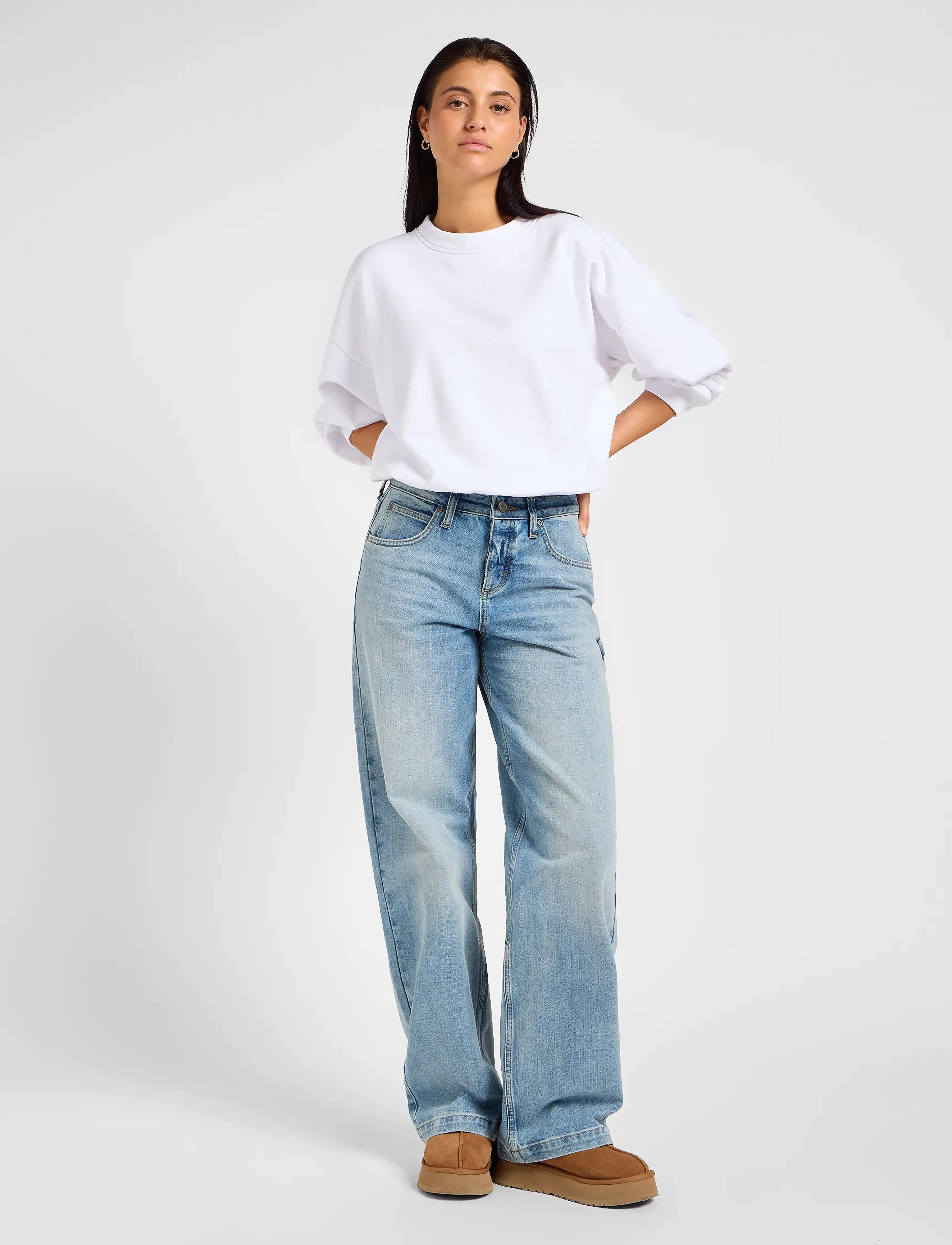 Lee Jeans - LOOSE CARPENTER - vide jeans - fresh daylight - 4