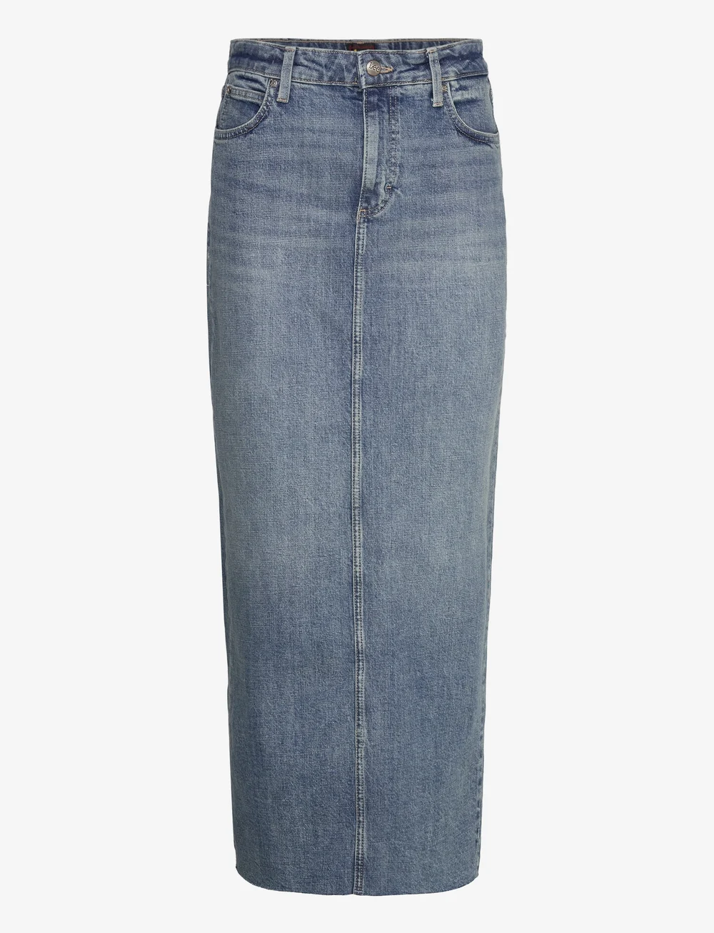 Lee Jeans - Back Slit Maxi Skirt - džinsa svārki - set free - 1