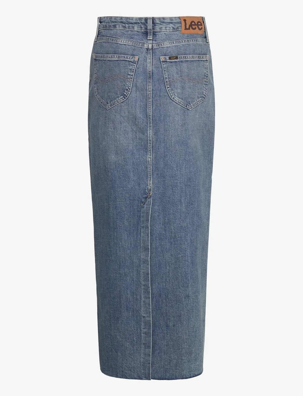 Lee Jeans - Back Slit Maxi Skirt - džinsa svārki - set free - 2