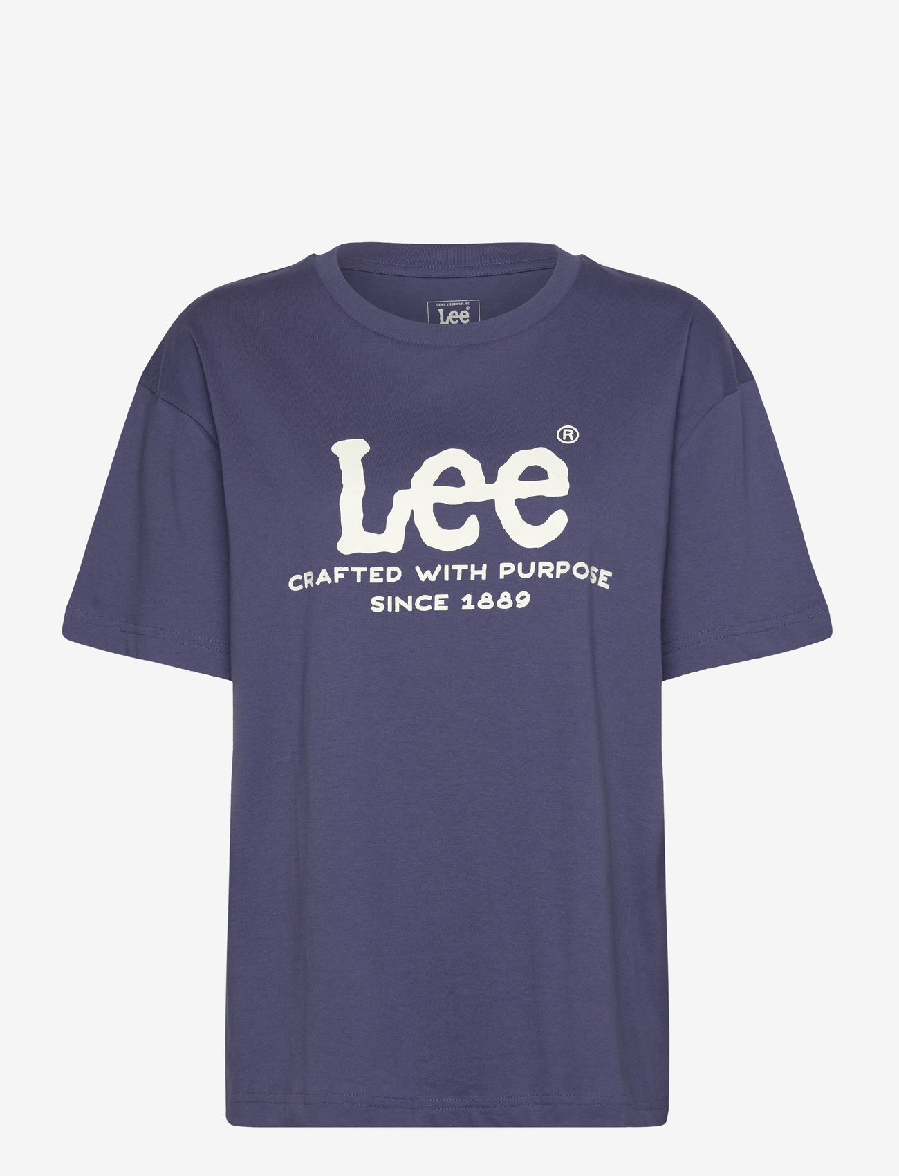 Lee Jeans - SS LOGO TEE - surf blue - 0