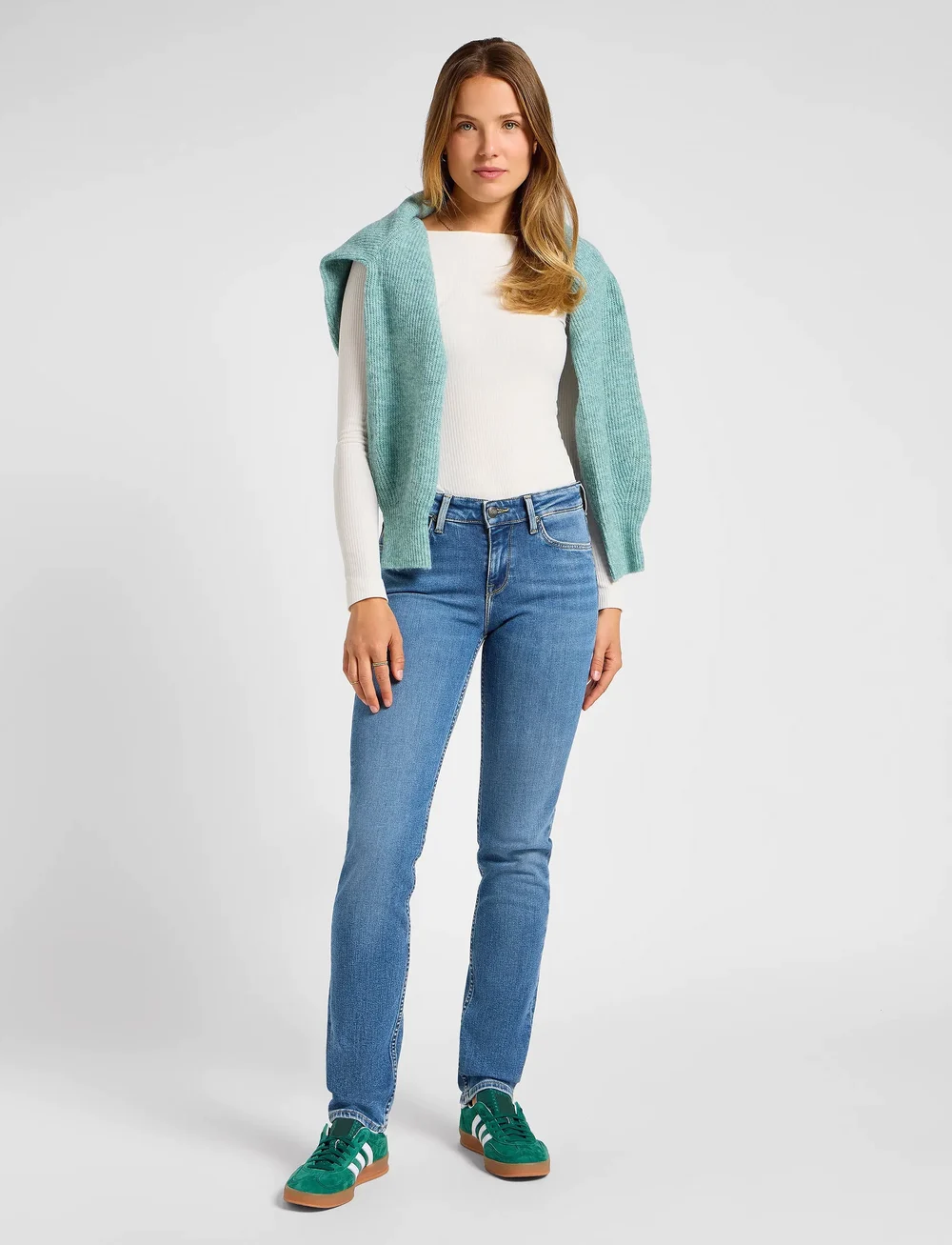 Lee Jeans - MARION STRAIGHT - straight jeans - holding back - 4