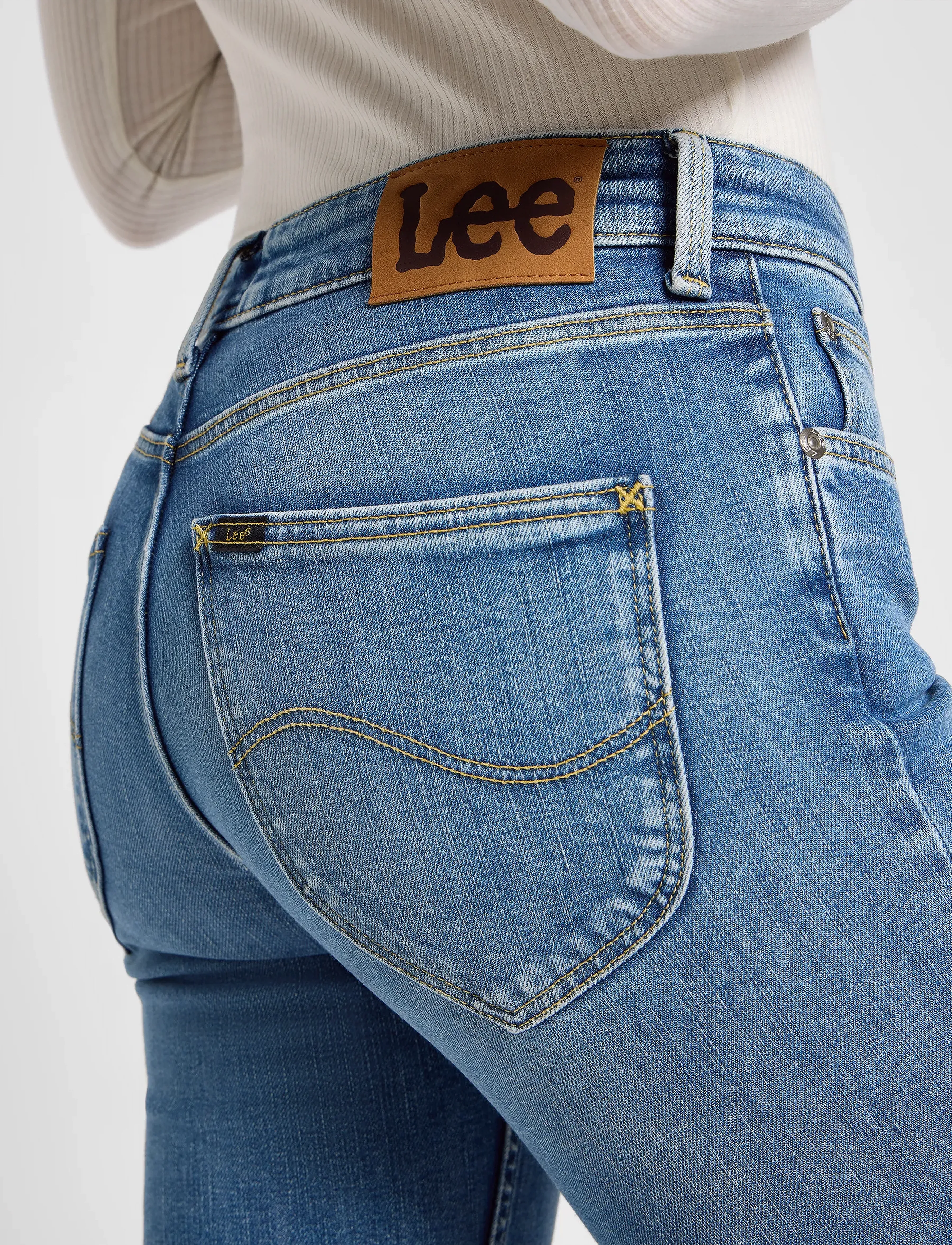 Lee Jeans Marion Straight raka jeans dam – bild 5