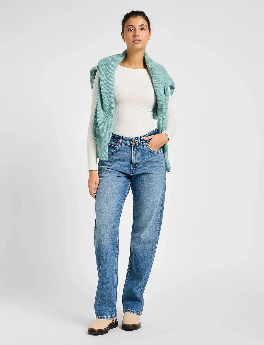 Lee Jeans - RIDER CLASSIC - hosen mit weitem bein - eye spy - 4