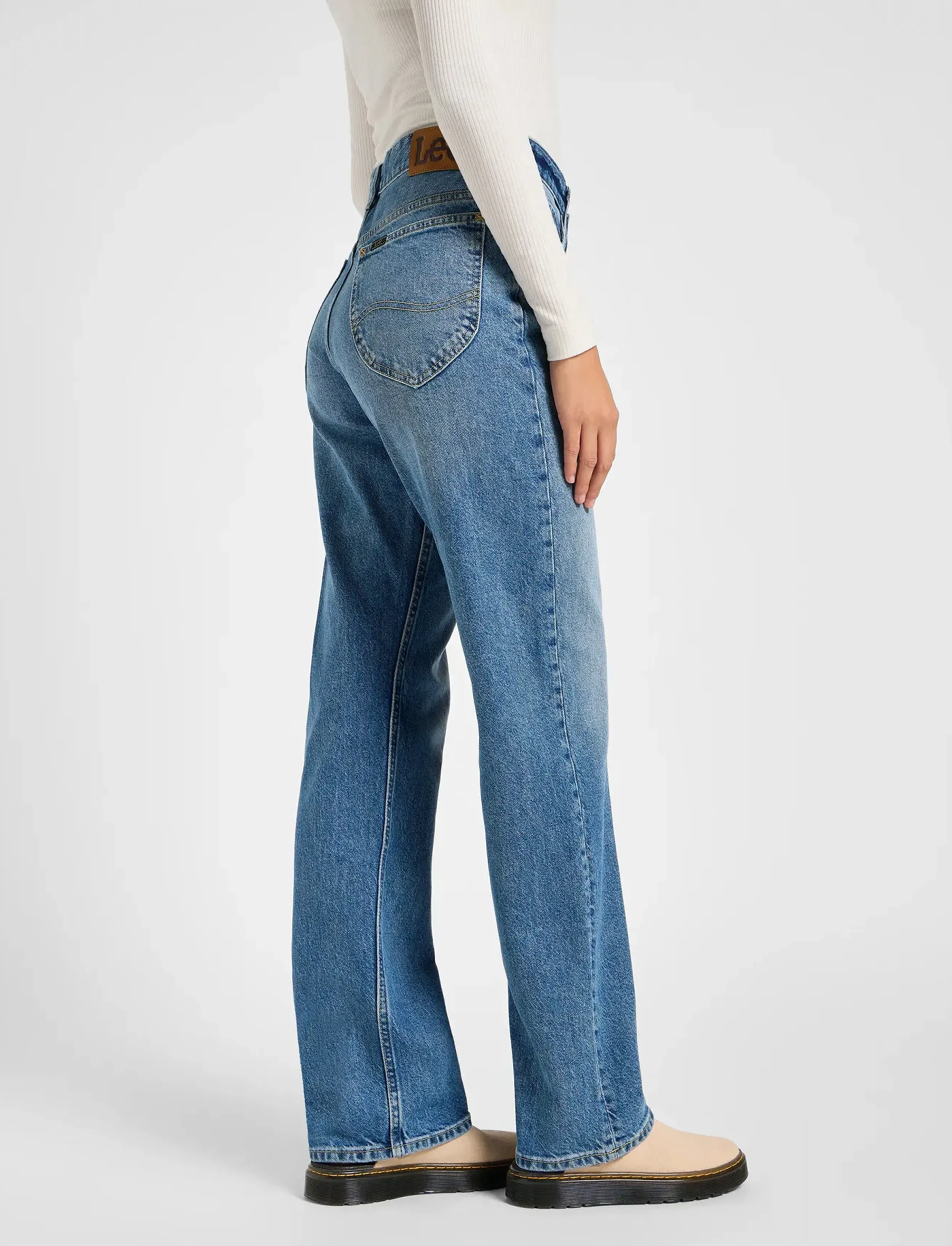 Lee Jeans - RIDER CLASSIC - brede jeans - eye spy - 5