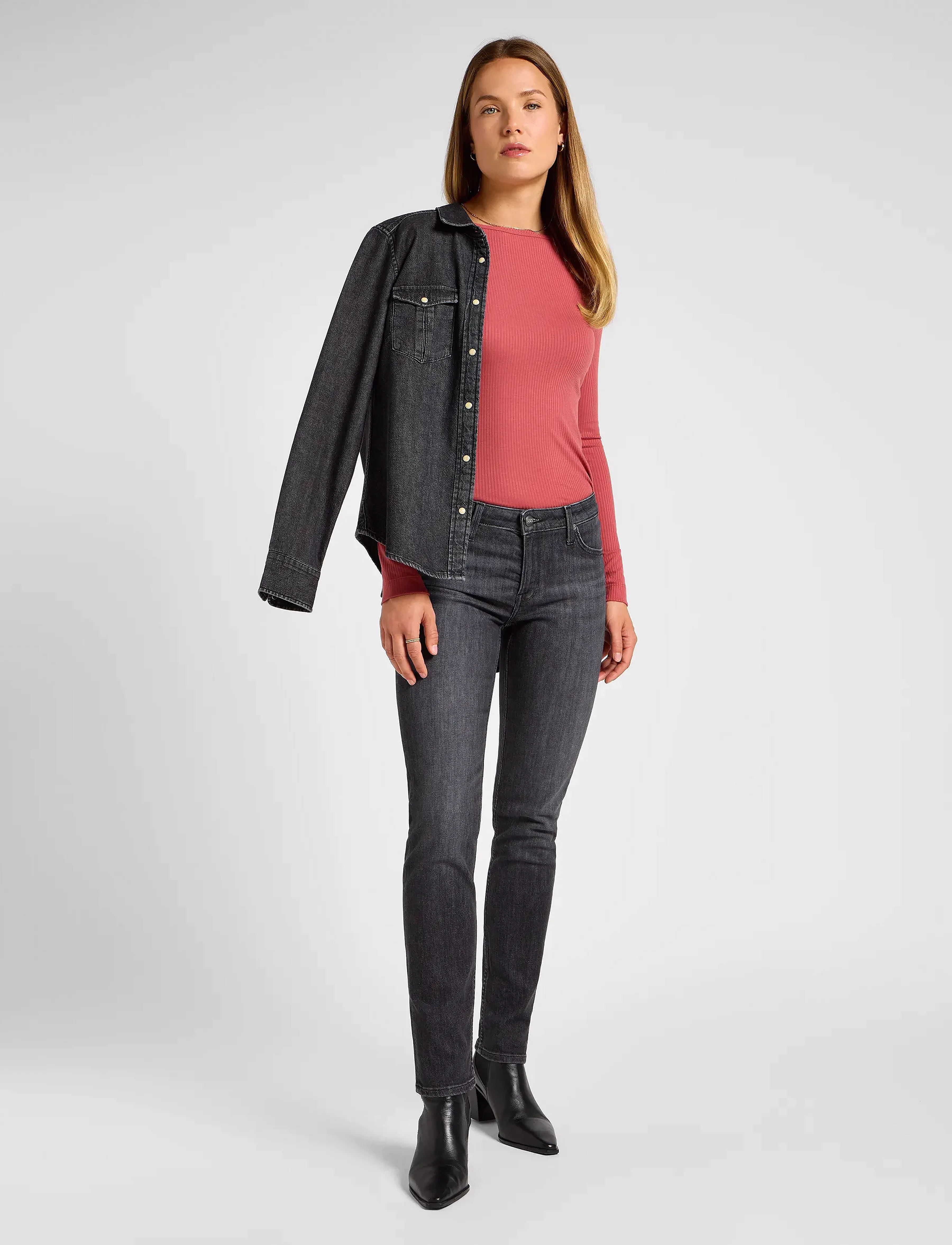 Lee Jeans - ELLY - kitsad teksad - last strike - 4