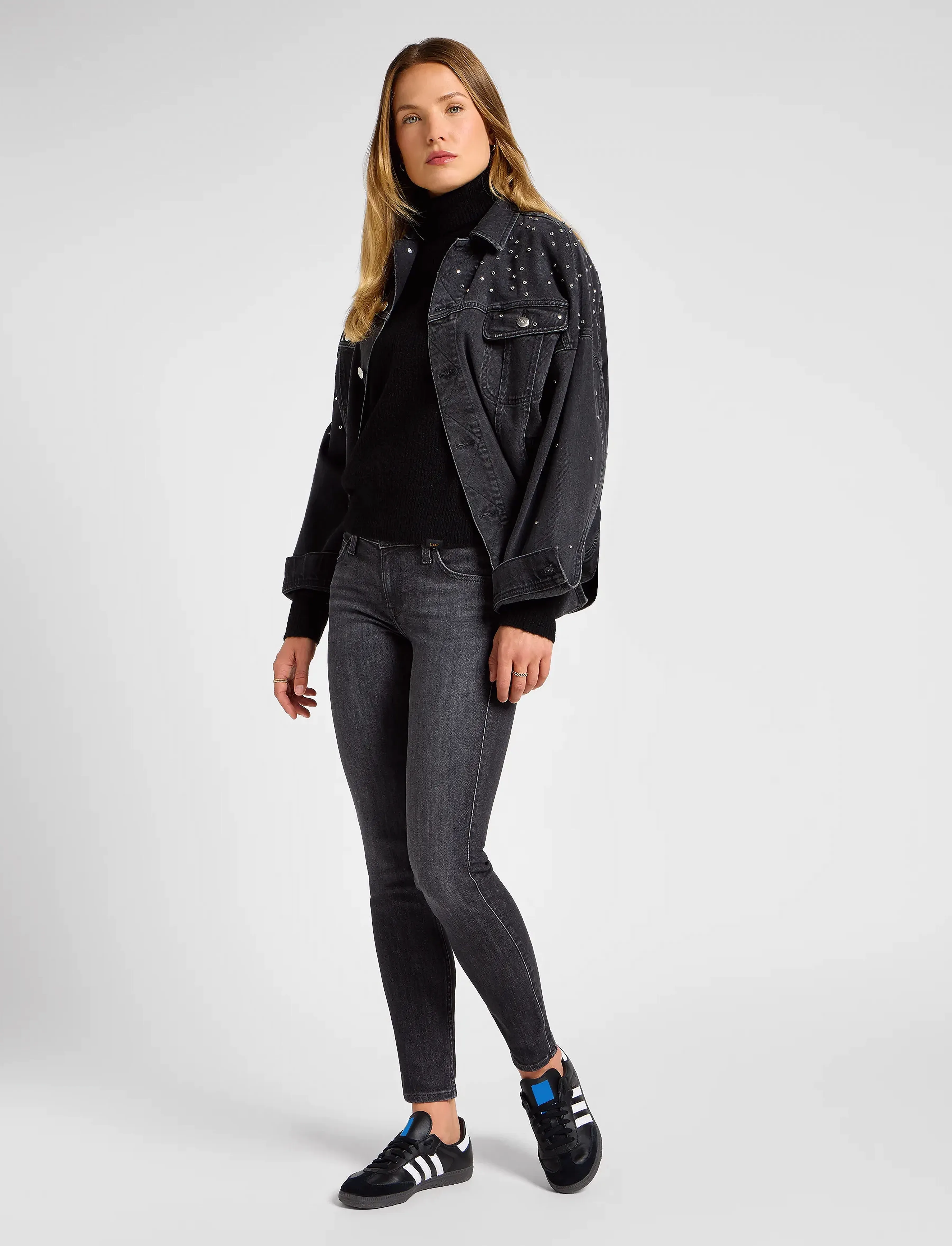 Lee Jeans - SCARLETT - siaurėjantys džinsai - last strike - 4