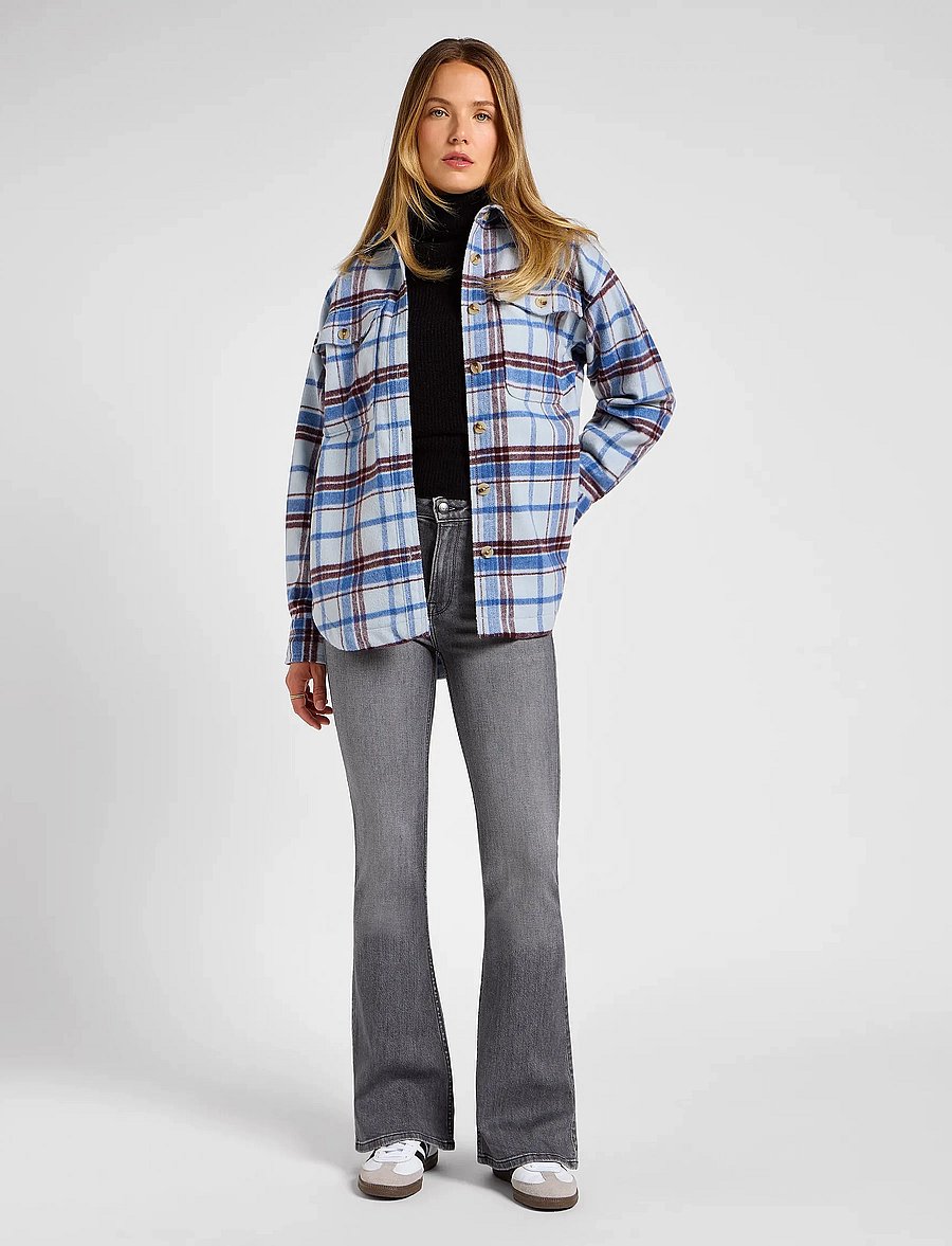 Lee Jeans - BREESE - utsvängda jeans - night trip - 4