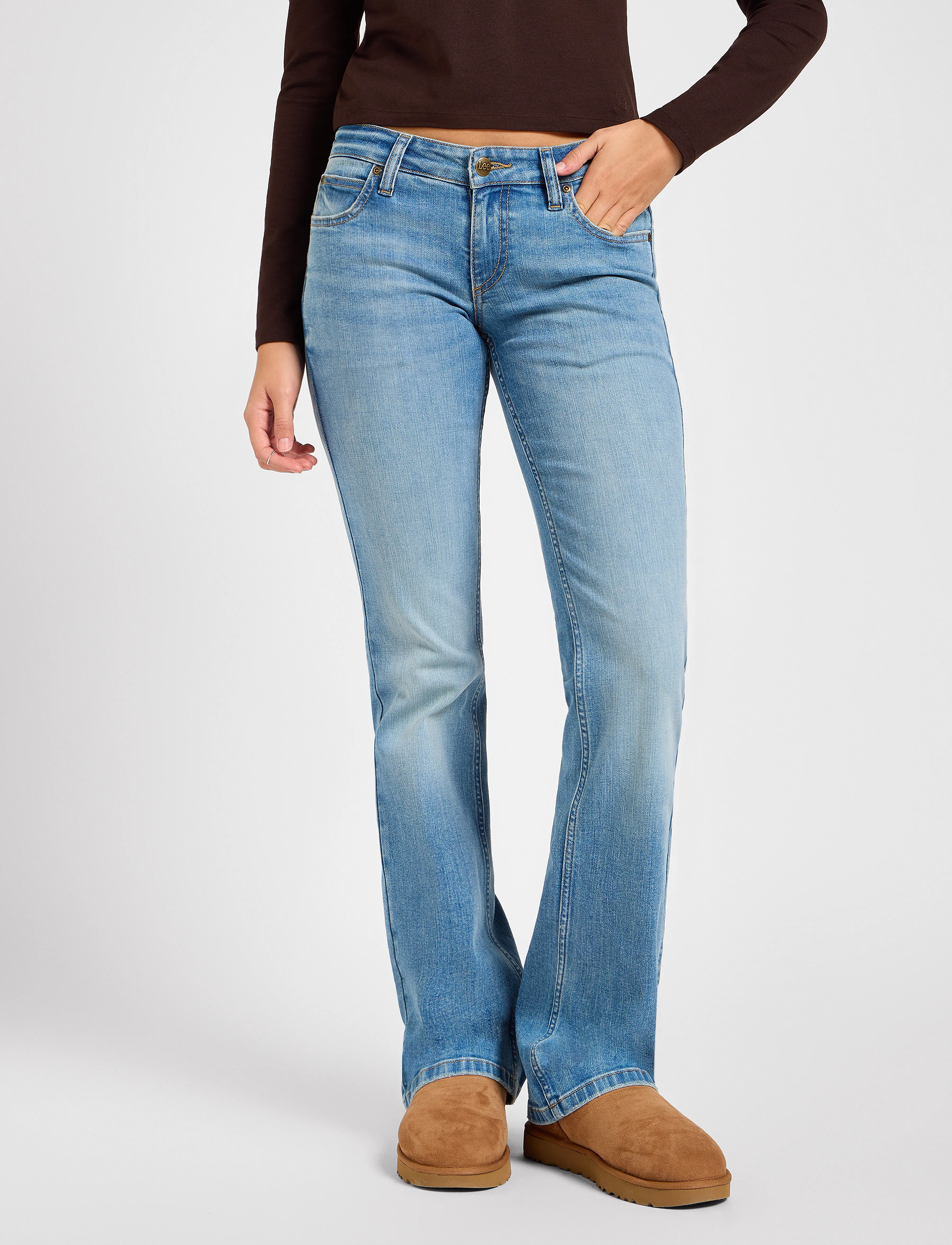 Lee Jeans Jessica - Tøj - RISING SIGN / blue
