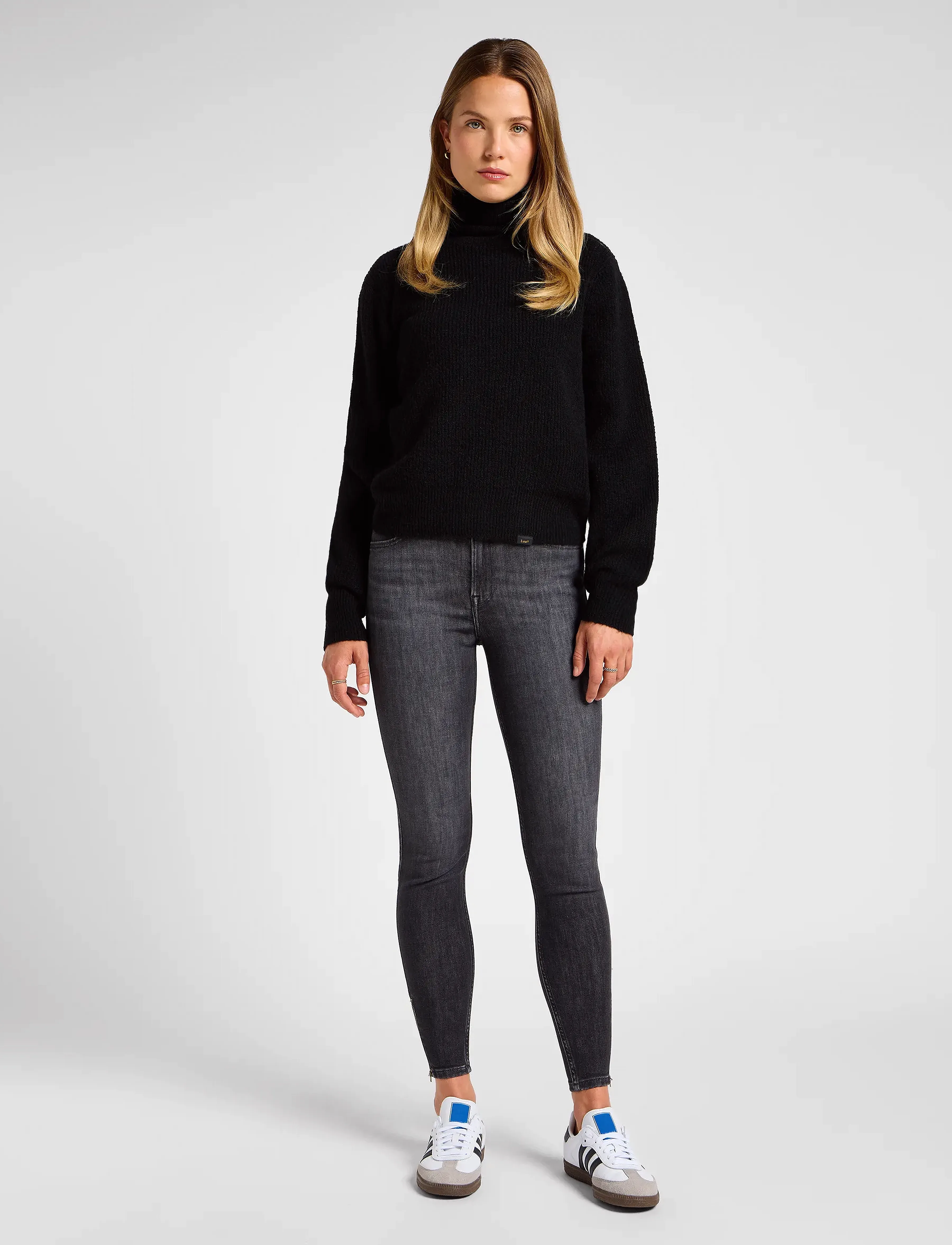 Lee Jeans Scarlett High Zip skinny jeans dam – bild 3