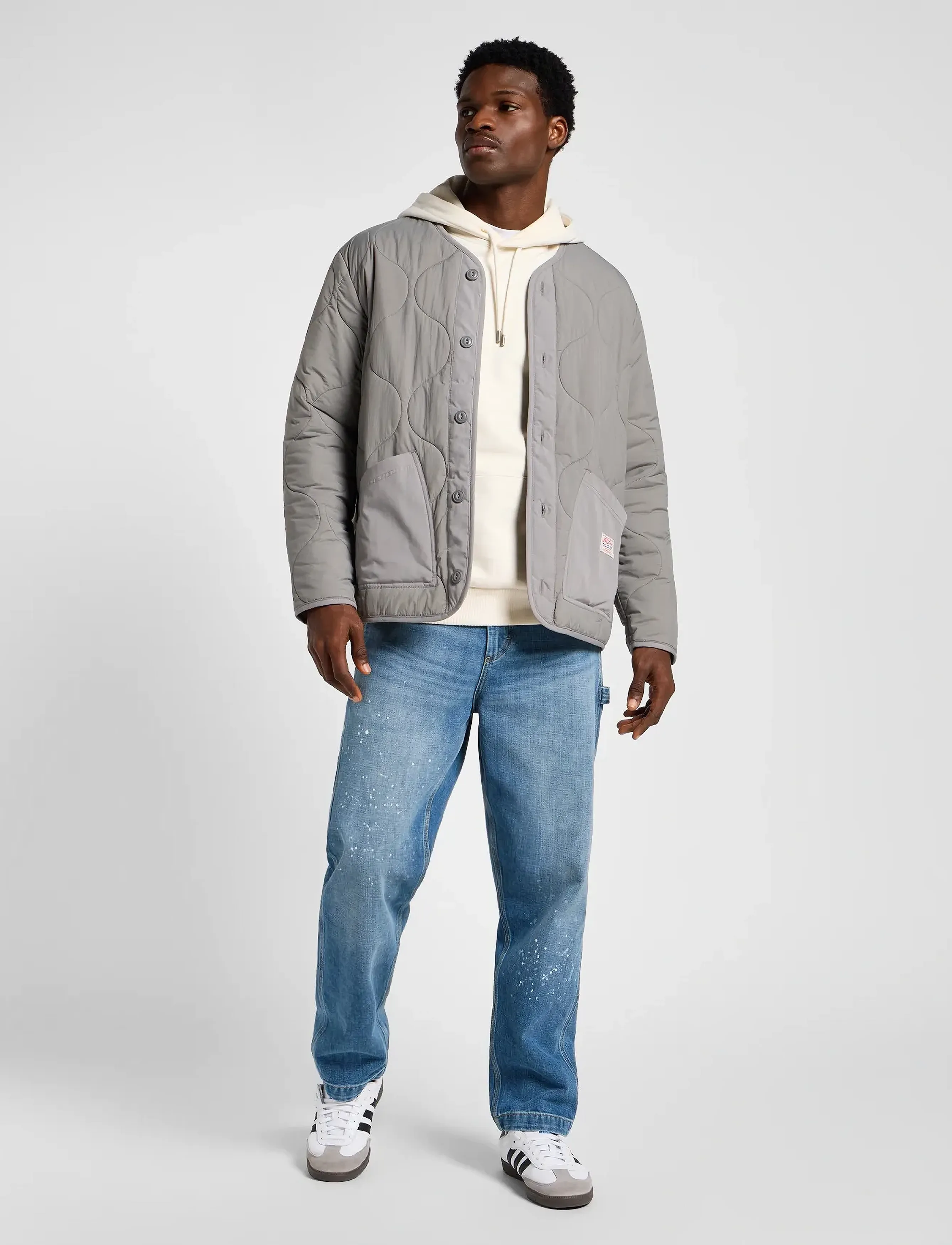 Lee Jeans - QUILTED LINER JACKET - hd lee gray - 3