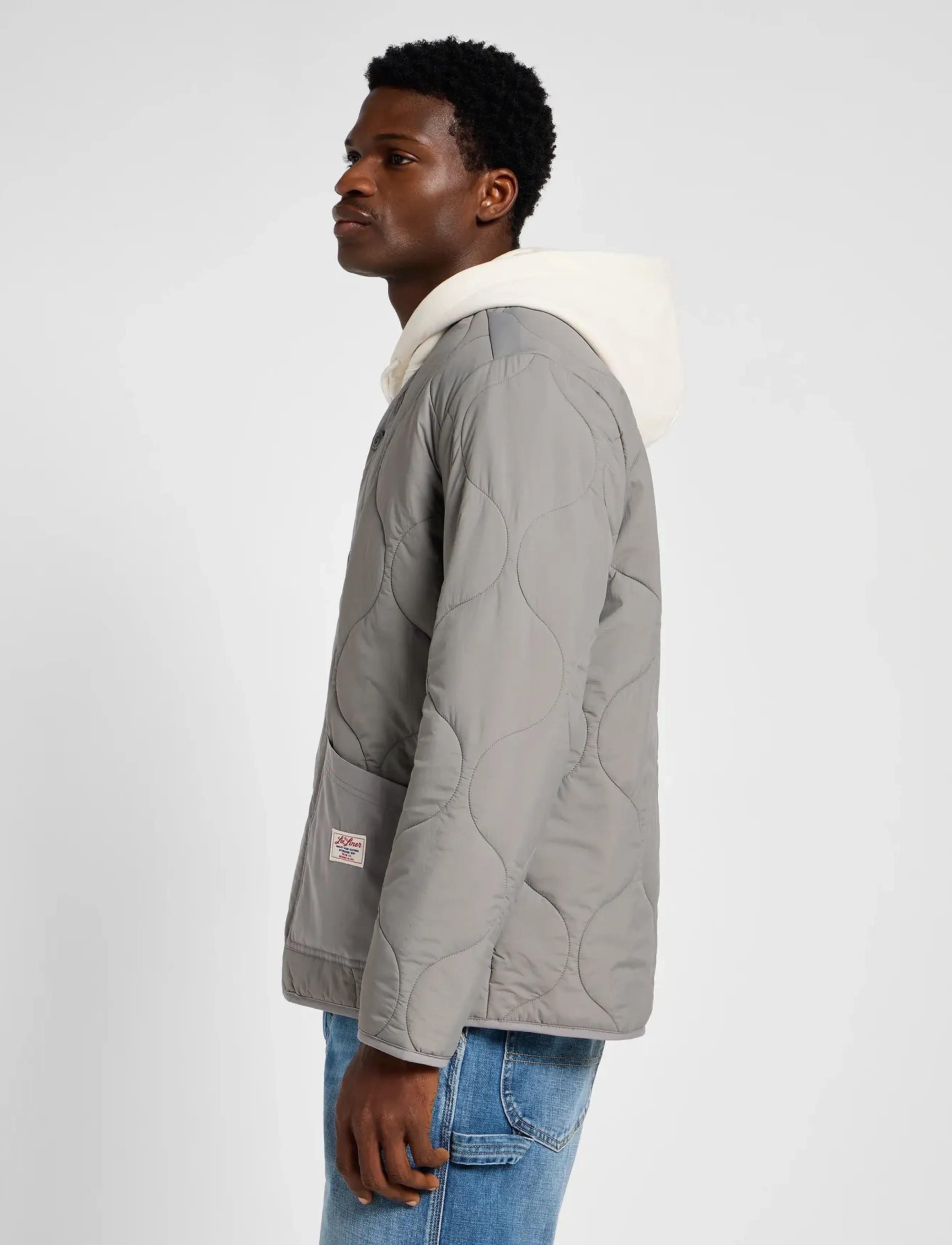 Lee Jeans - QUILTED LINER JACKET - hd lee gray - 4