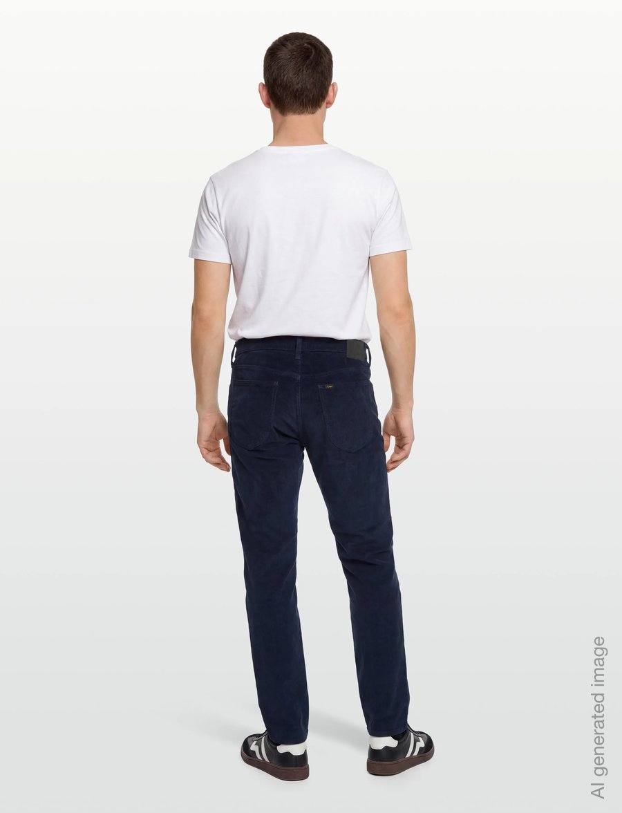 Lee Jeans - DAREN ZIP FLY MANCHESTER - klassikalised teksad - rivet navy - 4