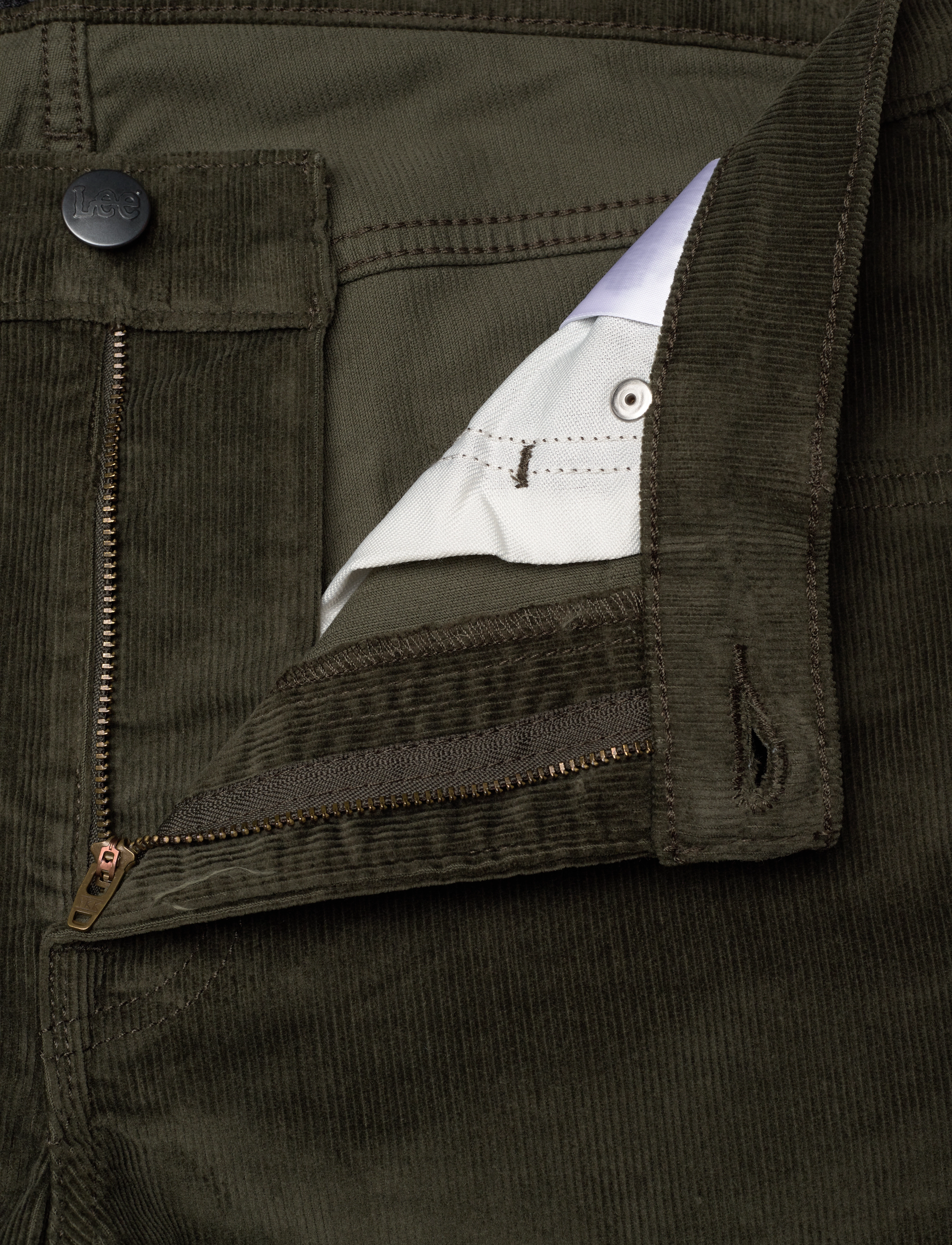 Lee Jeans - DAREN ZIP FLY - bukser & jeans - olive night - 3