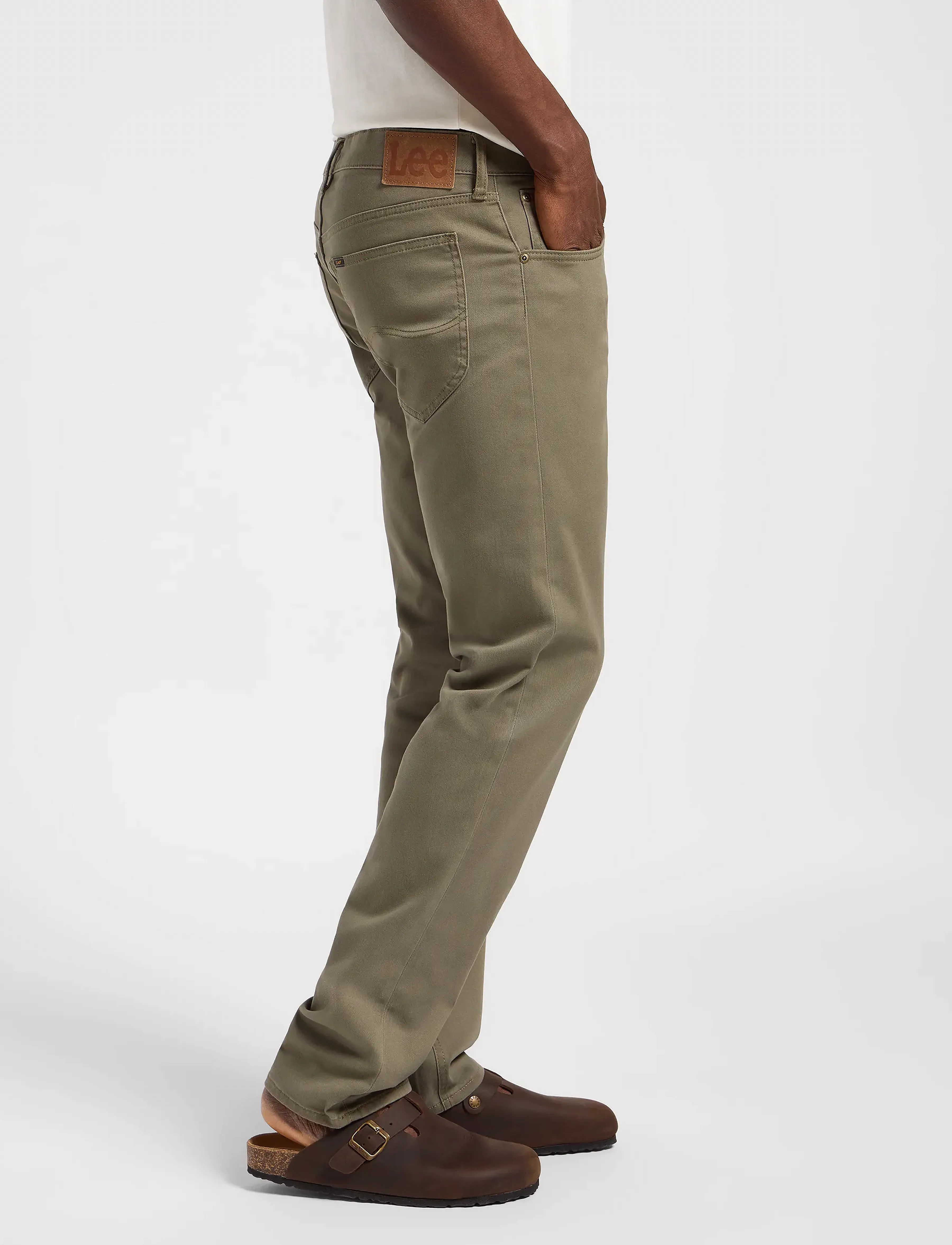 Lee Jeans - Daren Zip Fly - bukser & jeans - mercantile green - 5