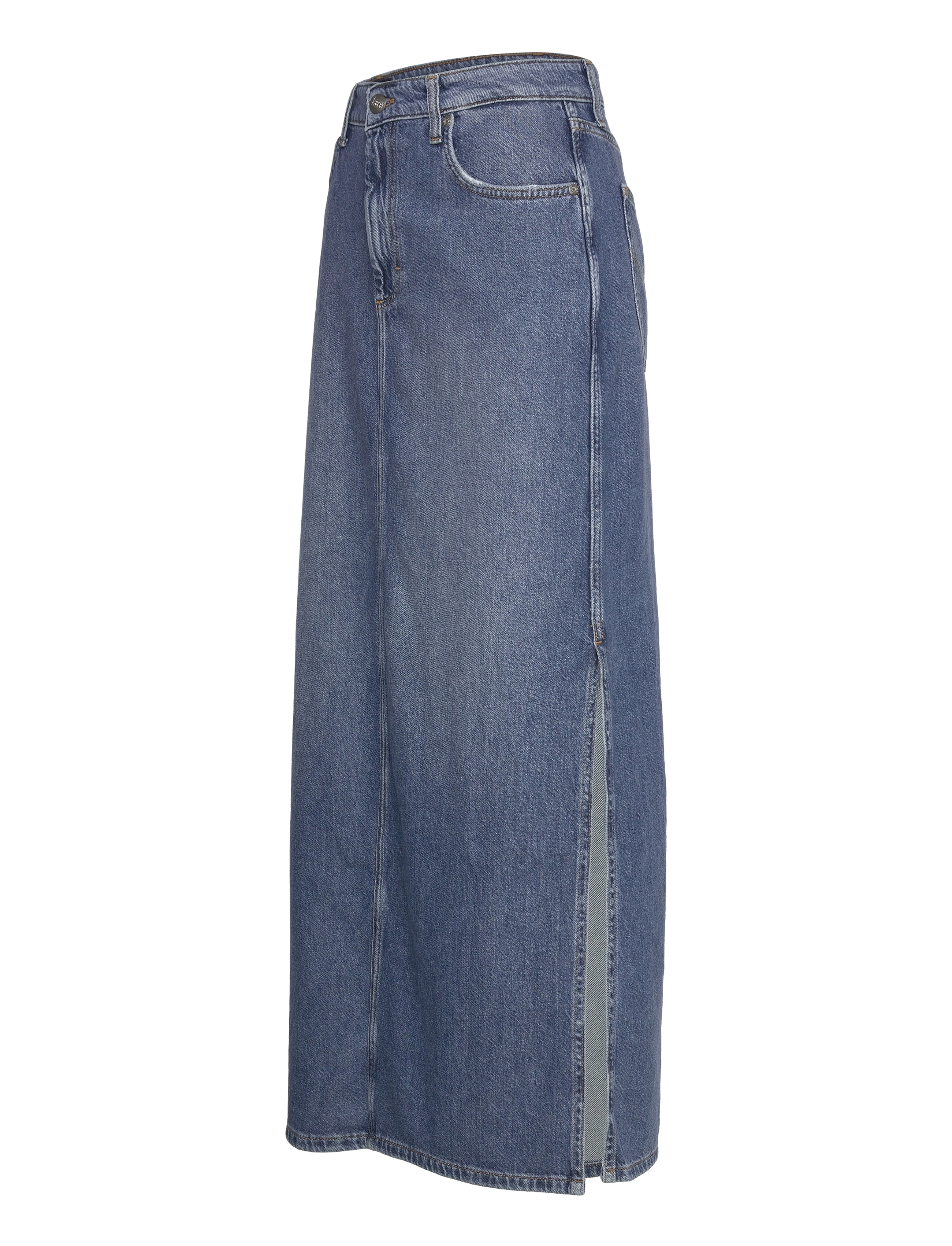 Lee Jeans - Side Slit Maxi Skirt - maxi röcke - weekend chill - 3