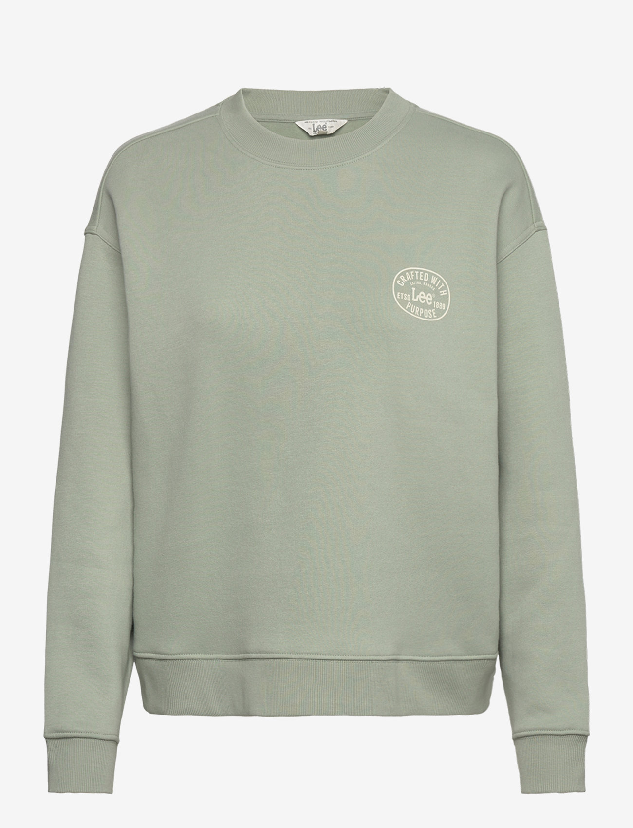 Lee Jeans - CREW SWEATER - damen - intuition grey - 0