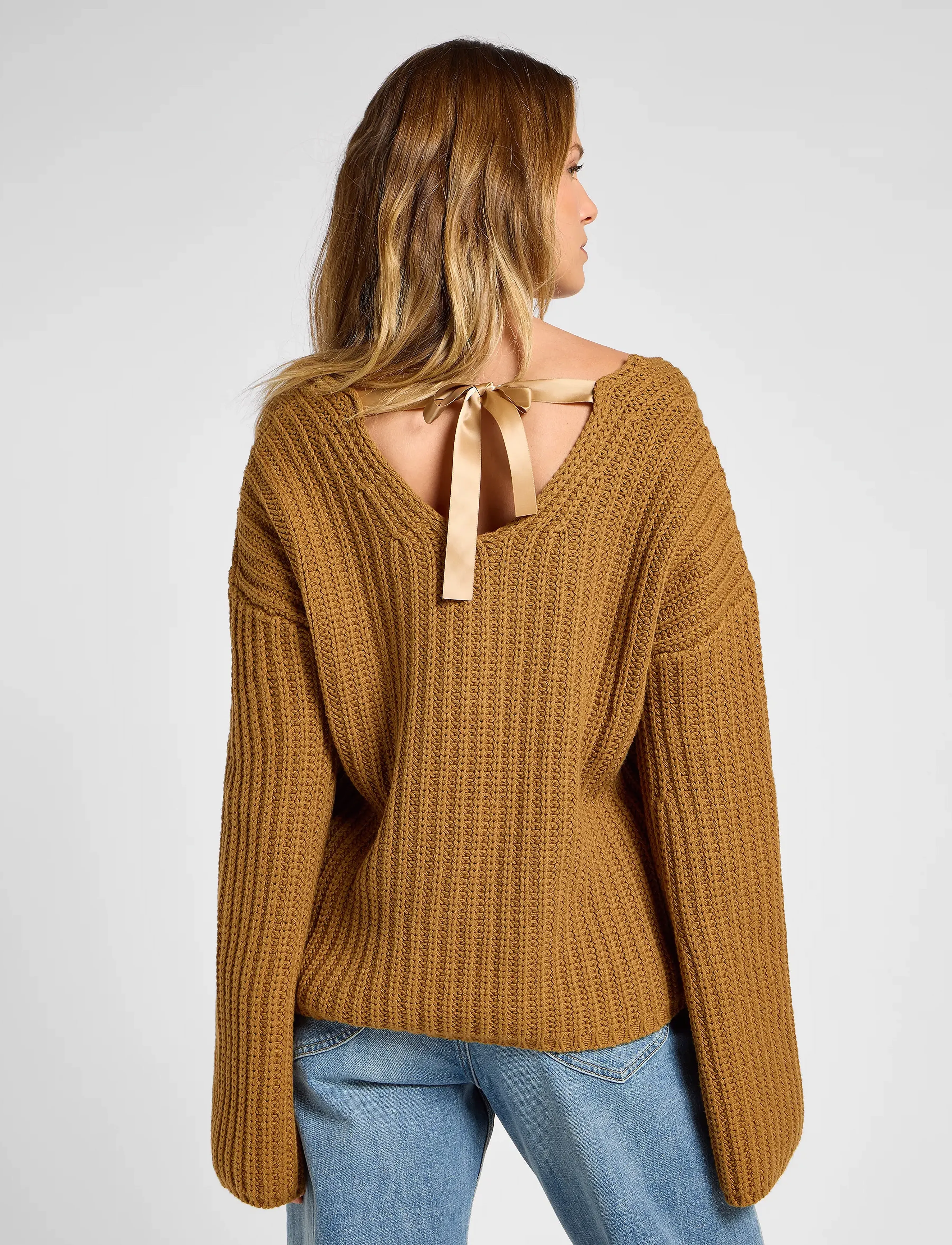 Lee Jeans - KIMONO SLEEVE KNIT - trøjer - glazed ginger - 3