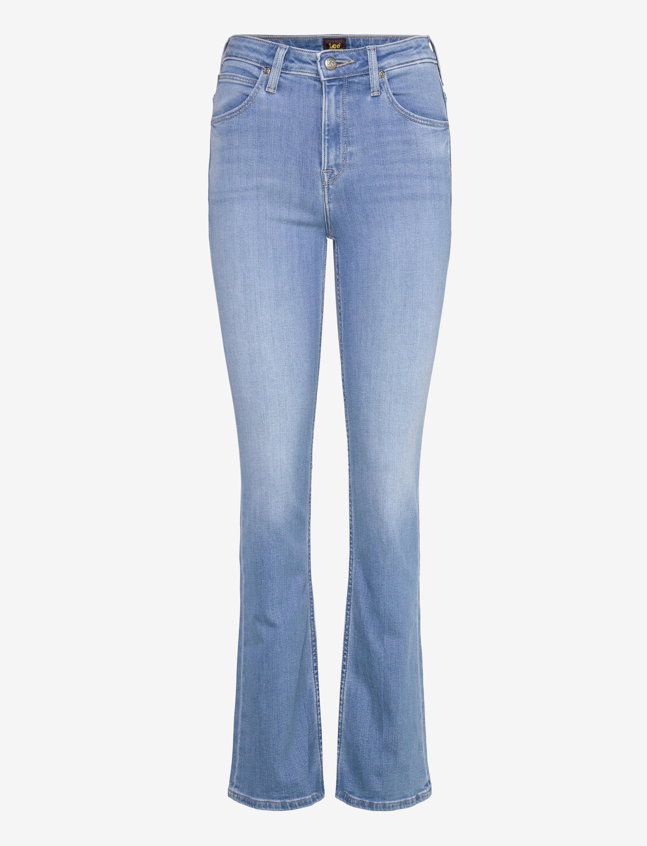 Lee Jeans - BREESE BOOT - alt eriti laia säärega teksad - mid shine - 1