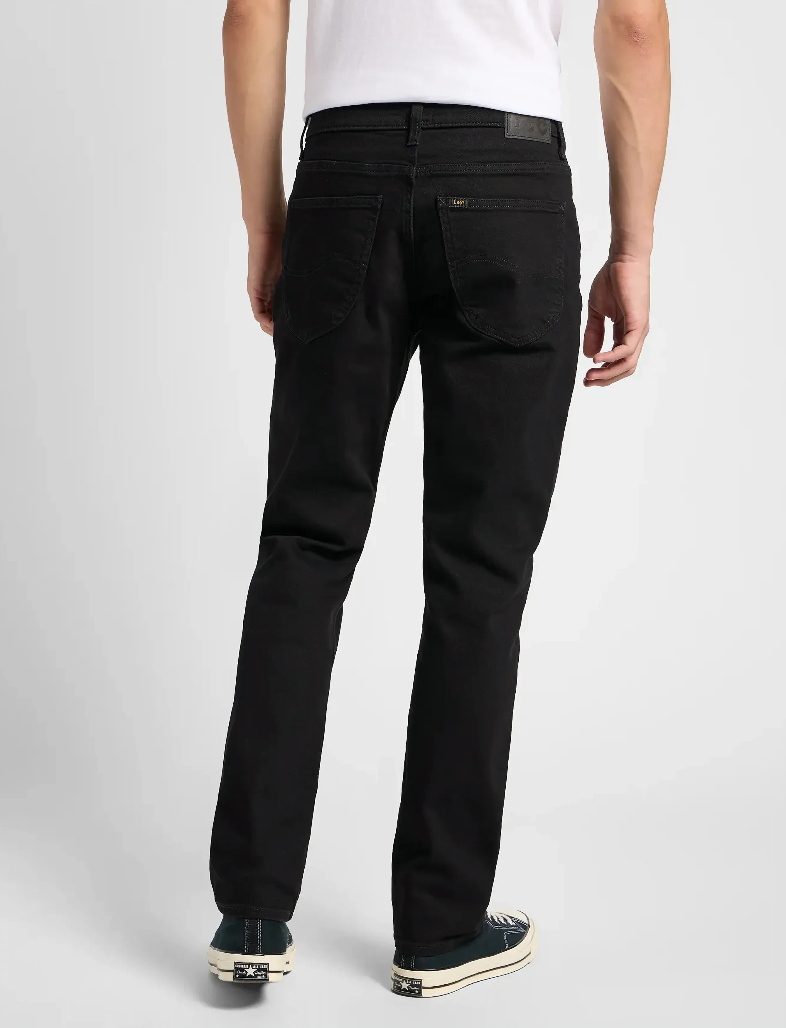 Lee Jeans - BROOKLYN - kelnės & džinsai - black rinse - 3