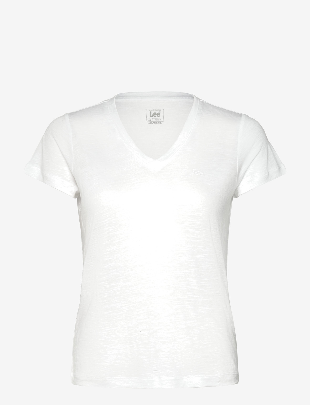 Lee Jeans - V NECK TEE - t-shirts - bright white - 1