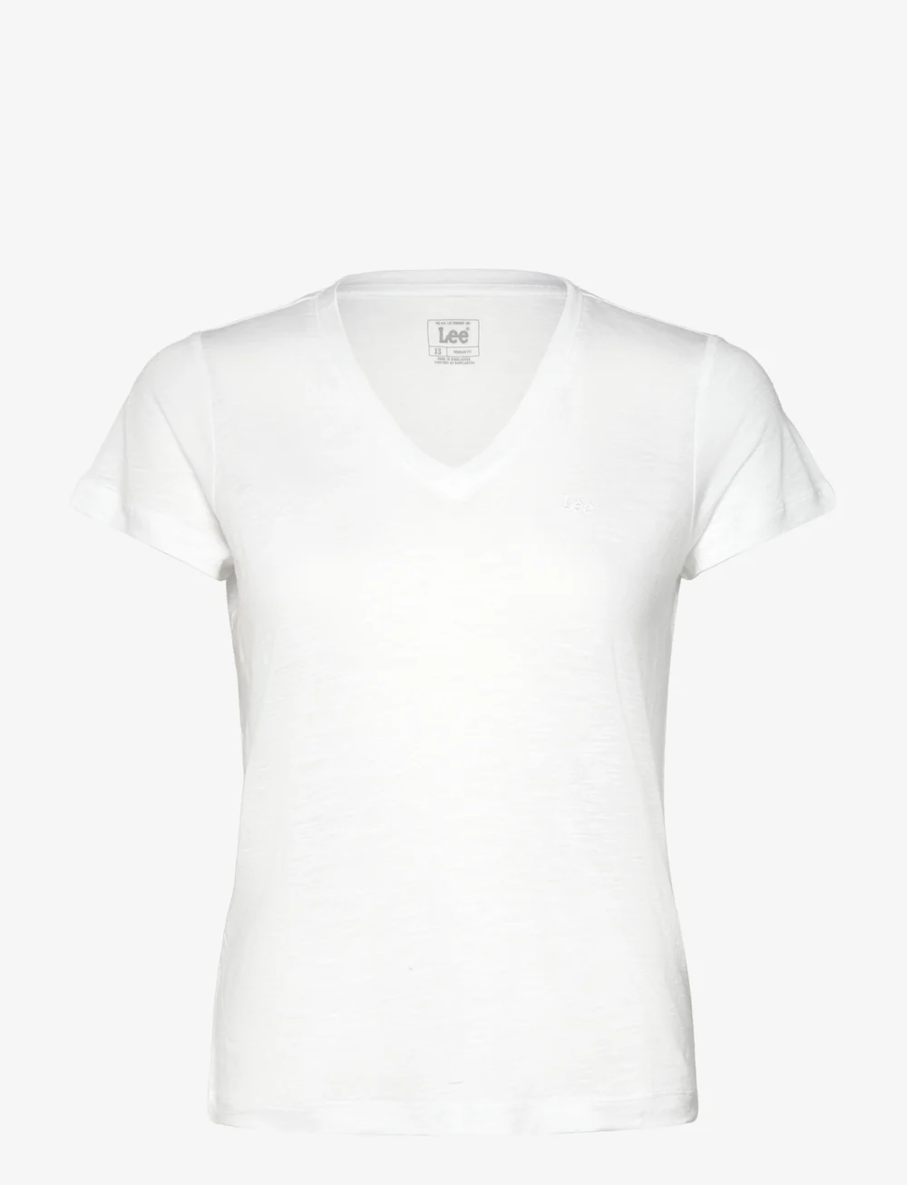 Lee Jeans - V NECK TEE - t-shirts - bright white - 1