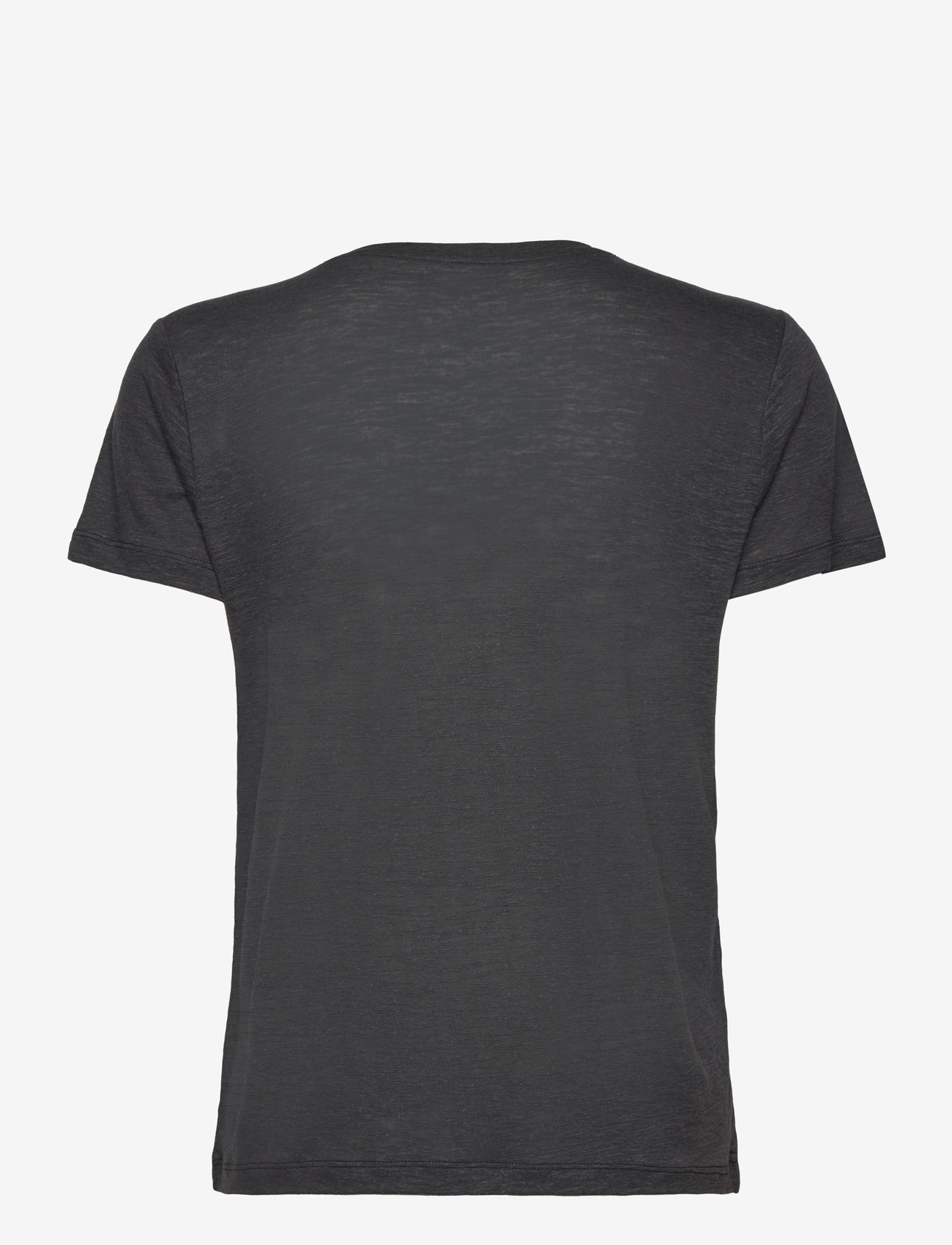 Lee Jeans - V NECK TEE - efterårstøj - black - 1