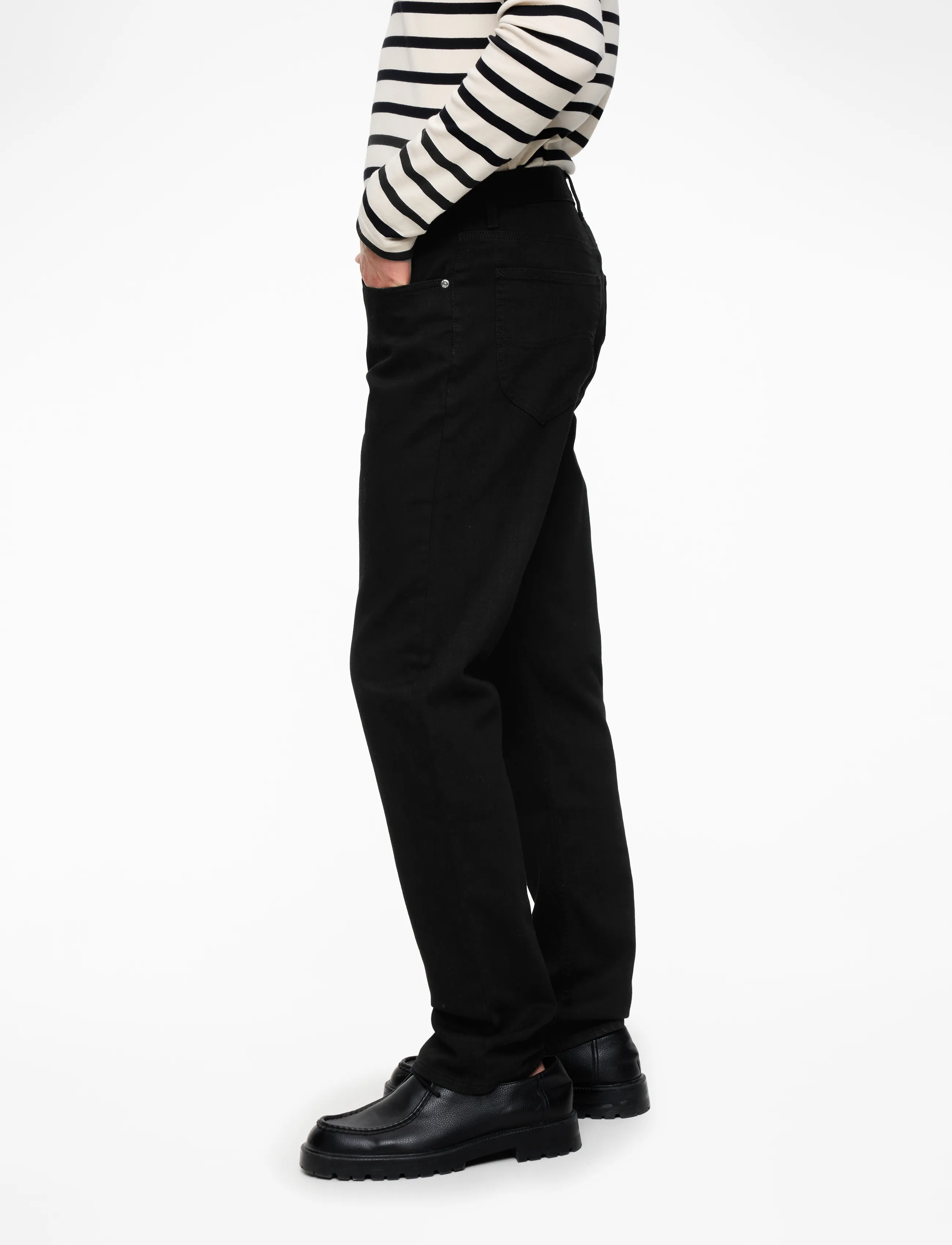 Lee Jeans - WEST - bukser & jeans - clean black - 3
