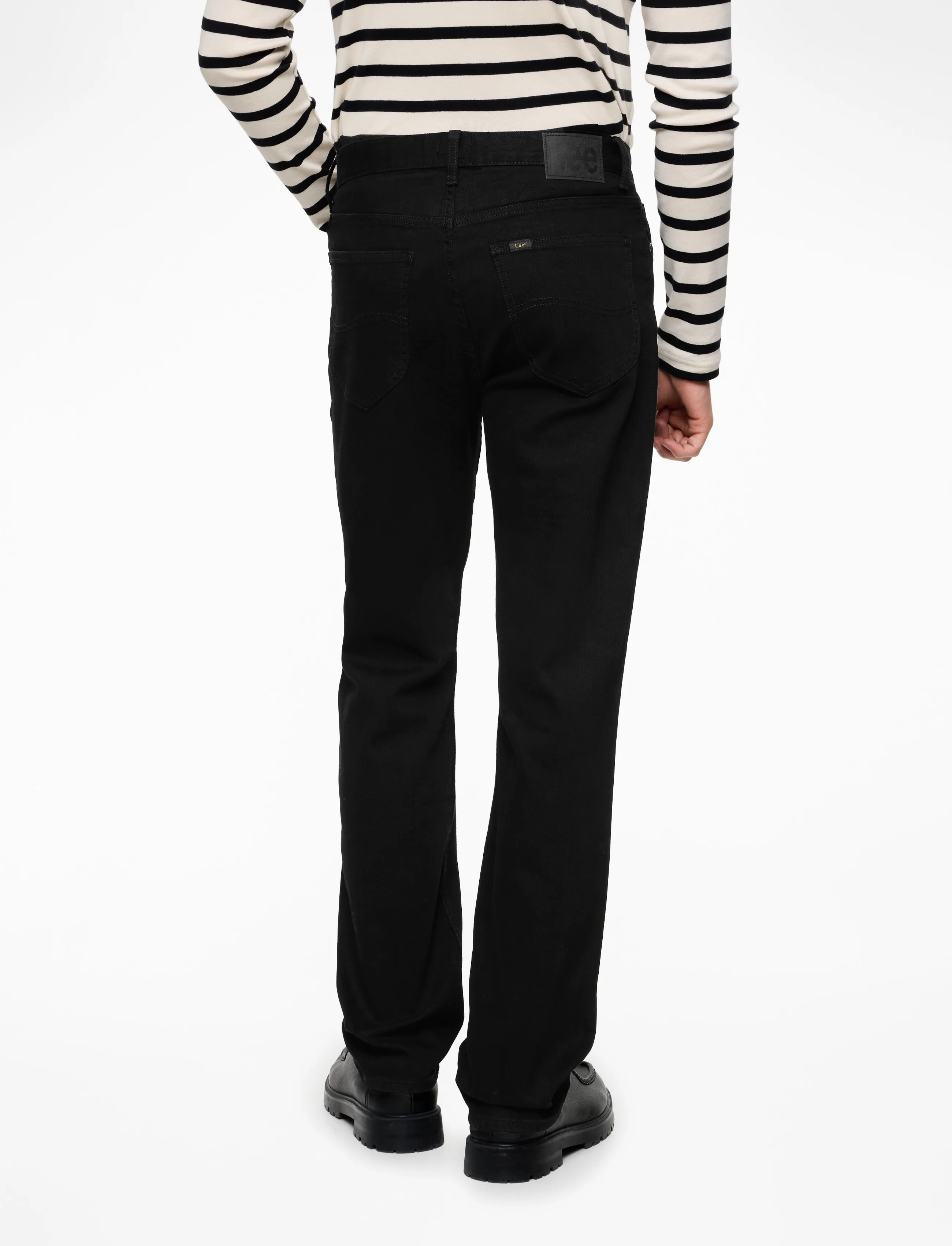 Lee Jeans - WEST - bukser & jeans - clean black - 4