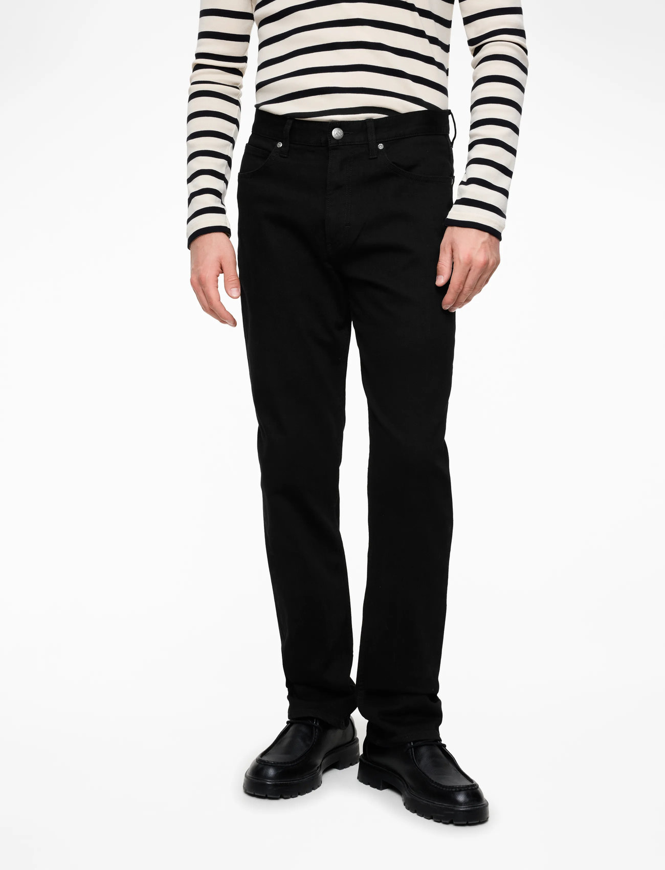 Lee Jeans - WEST - regular jeans - clean black - 0