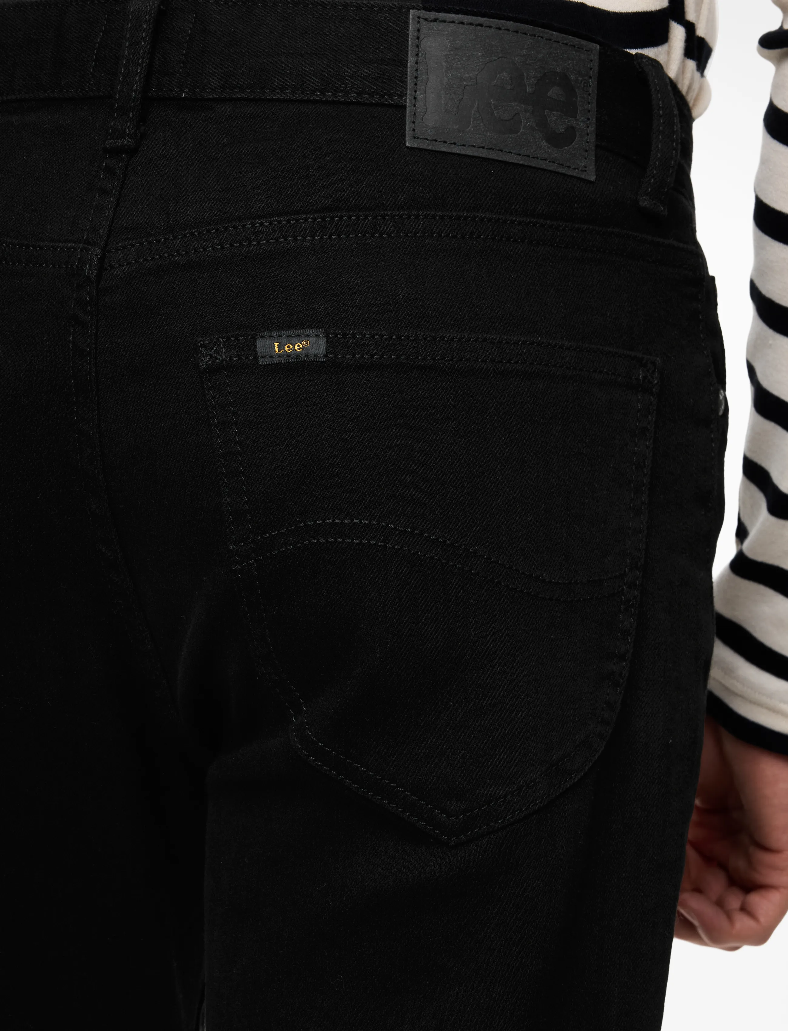 Lee Jeans - WEST - bukser & jeans - clean black - 5