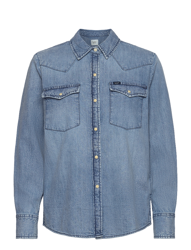 Lee Jeans - Western Shirt - jeanshemden - modern blue - 0