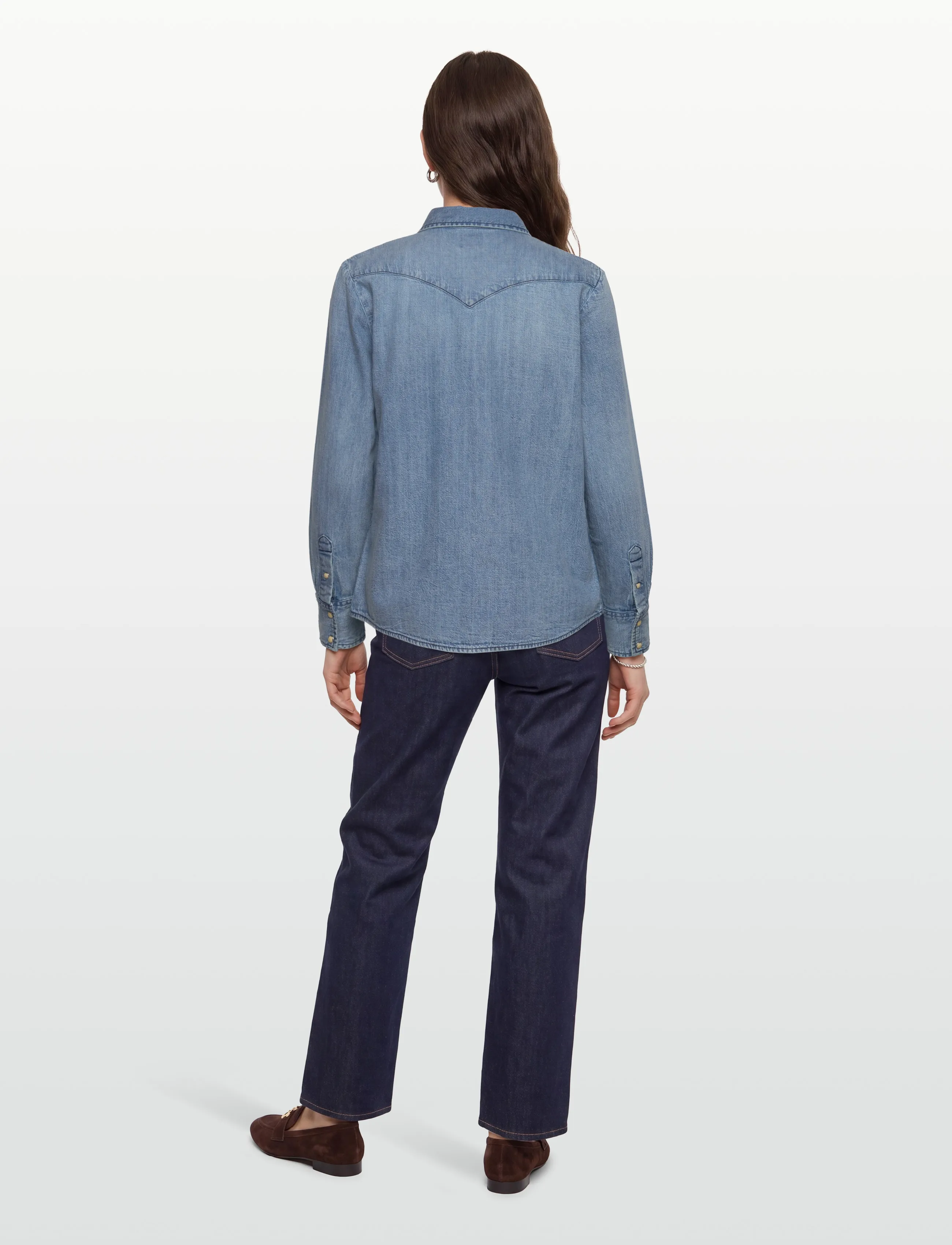 Lee Jeans - Western Shirt - jeansskjortor - modern blue - 4