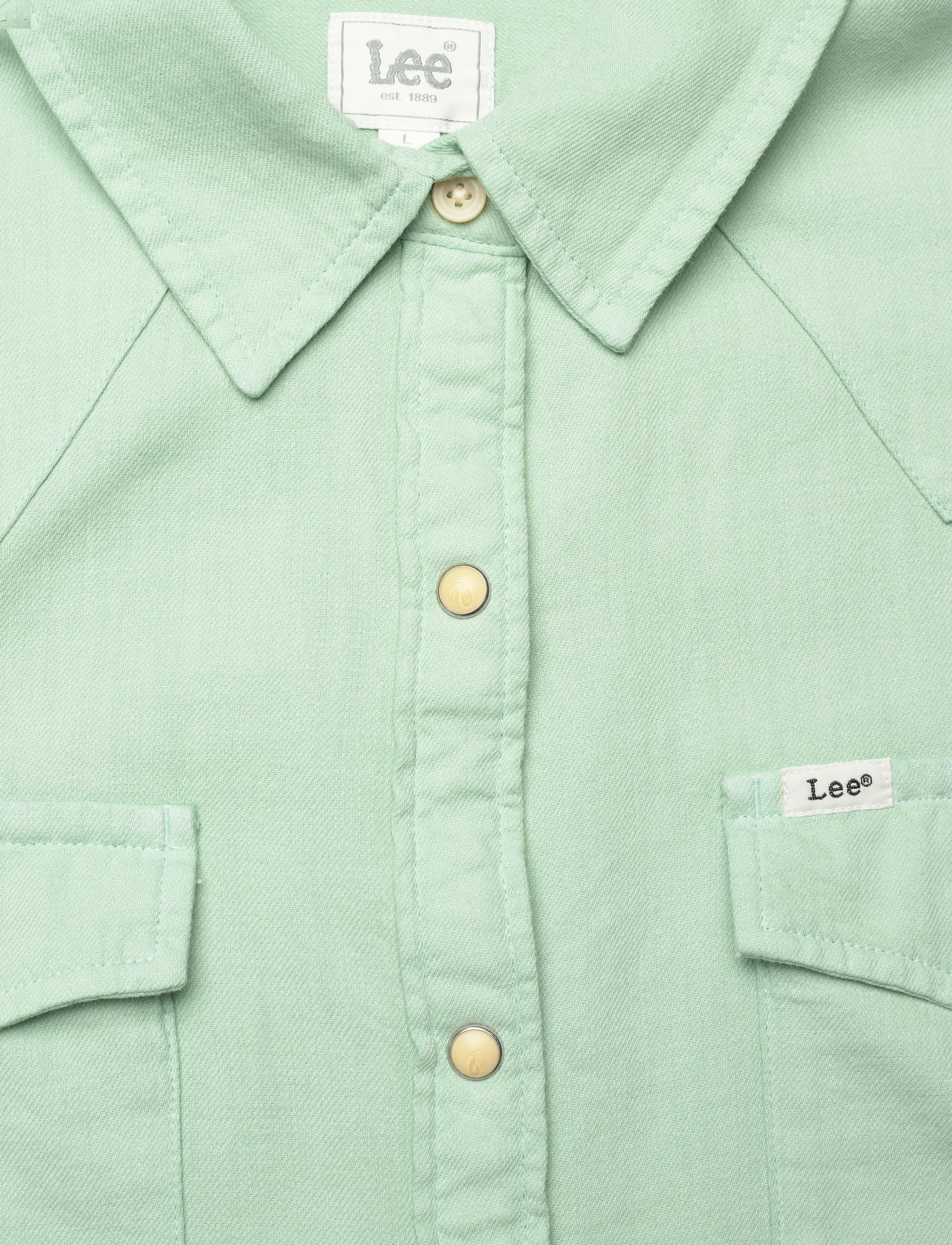 Lee Jeans - Western Shirt - denimskjorter - soft mint - 2