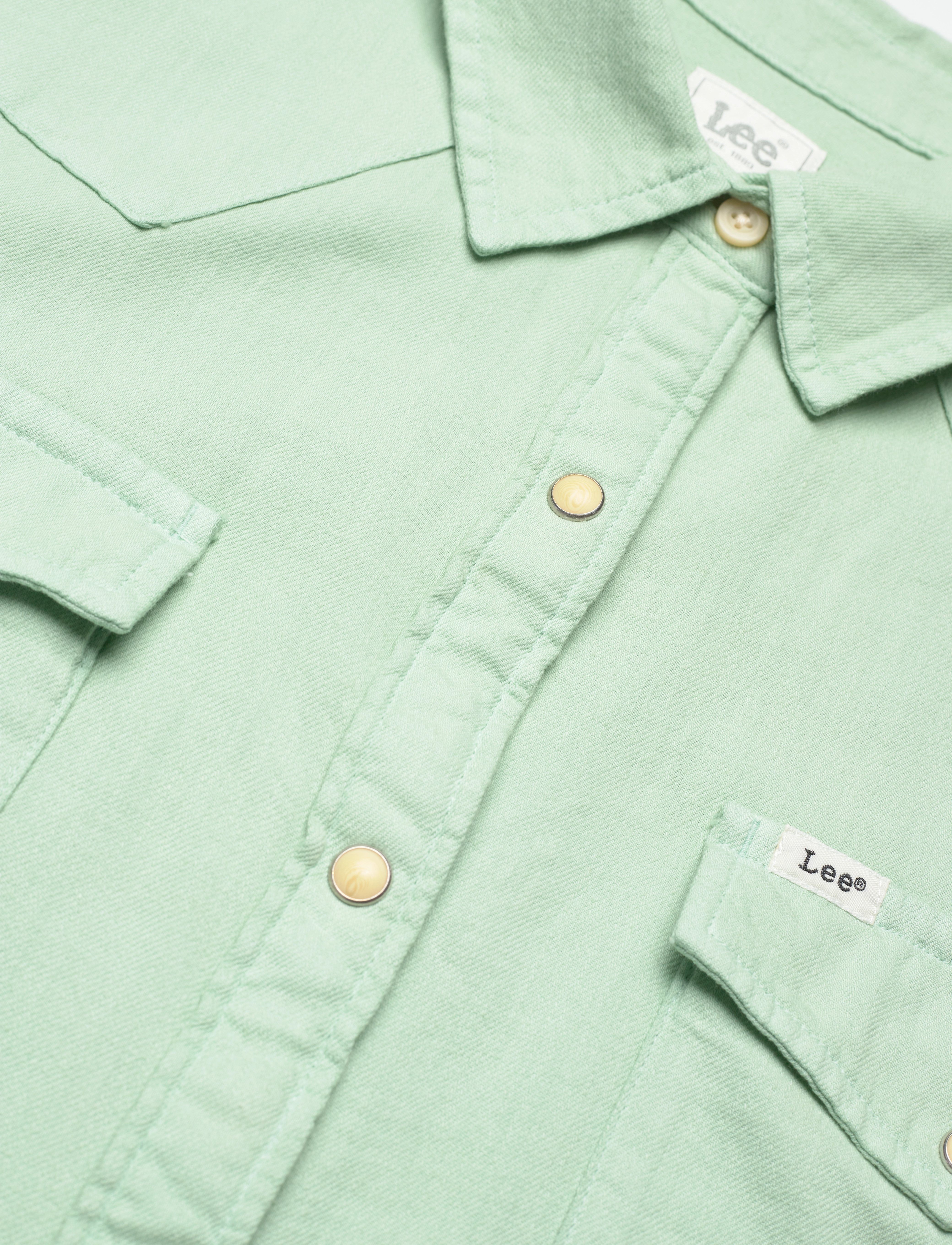 Lee Jeans - Western Shirt - denimskjorter - soft mint - 3