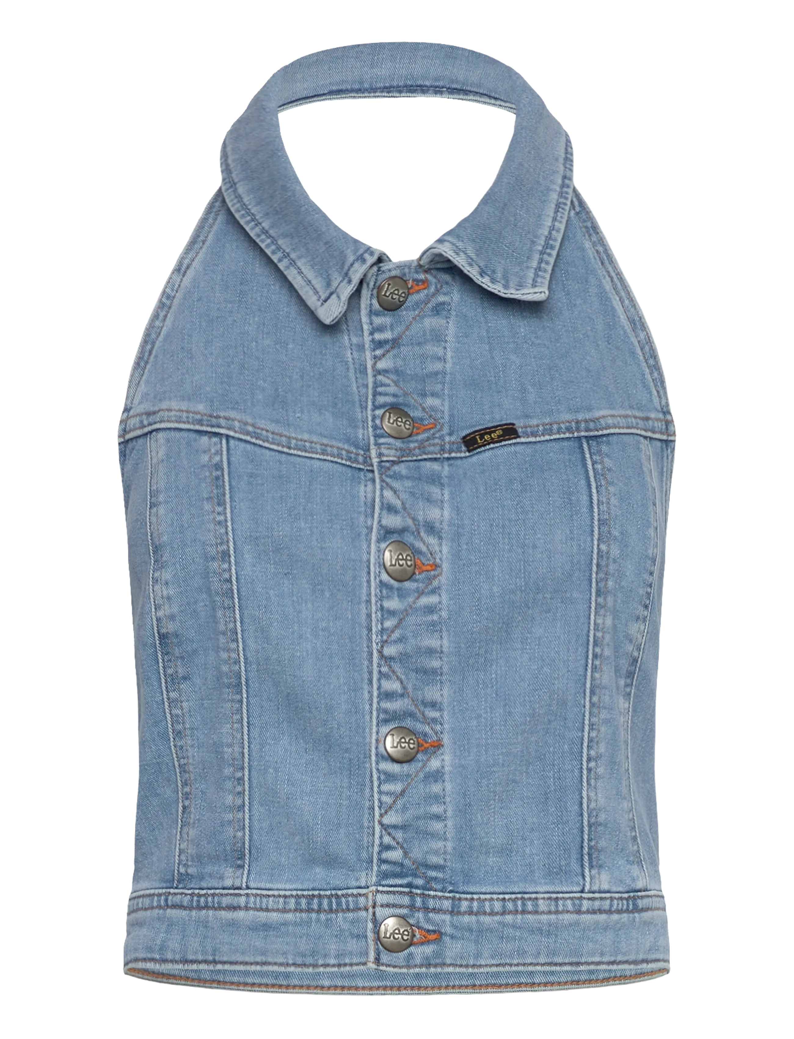 LEE JEANS Double Seamed Halter Blau - XL - Damen