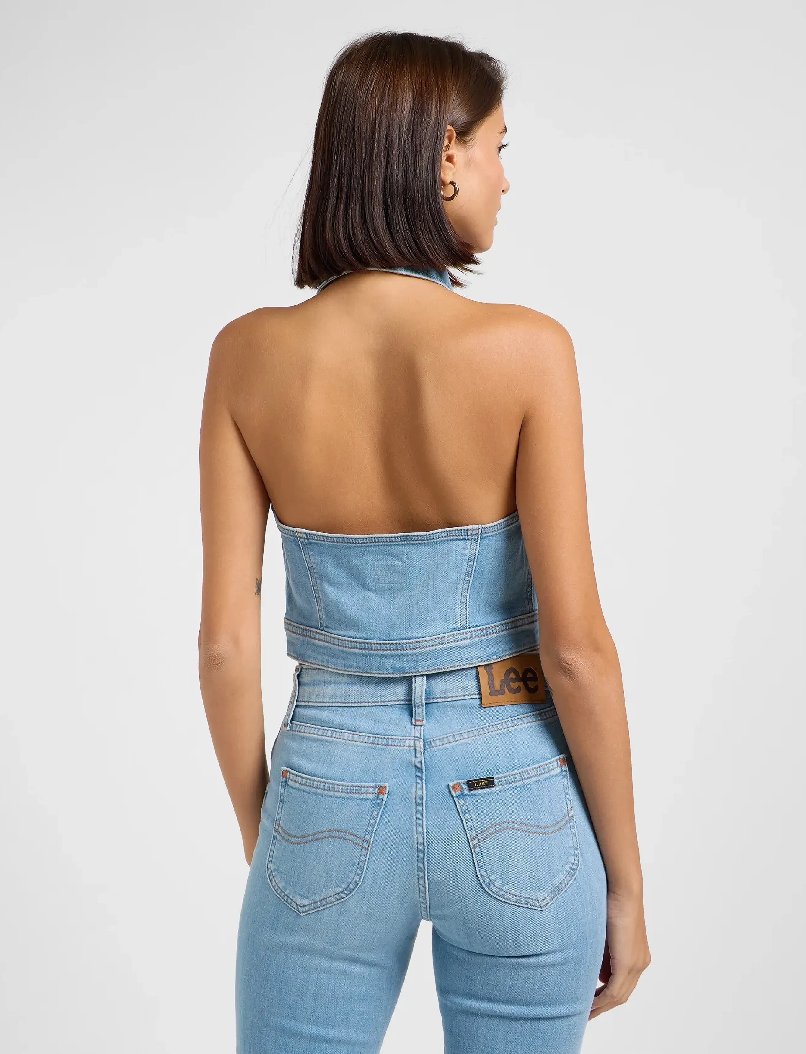 Lee Jeans - DOUBLE SEAMED HALTER - Ærmeløse toppe - minor key - 3