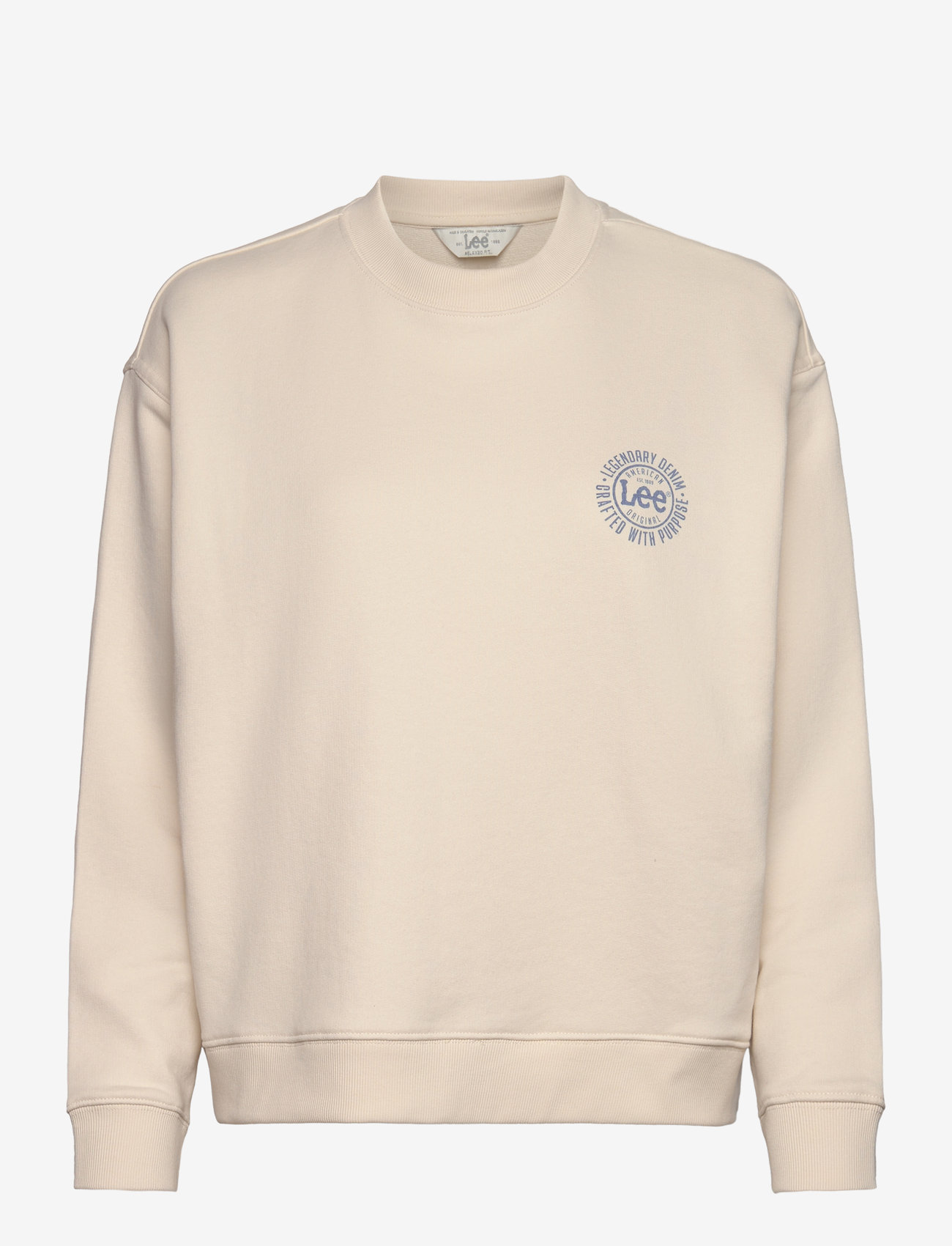 Lee Jeans - Small Logo Sws - damen - ecru - 0